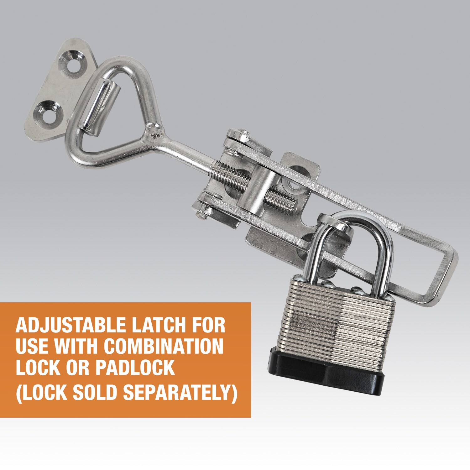 SaltDogg 6 in. Heavy-Duty Stainless Steel Adjustable-Grip Draw Latch at  Tractor Supply Co.