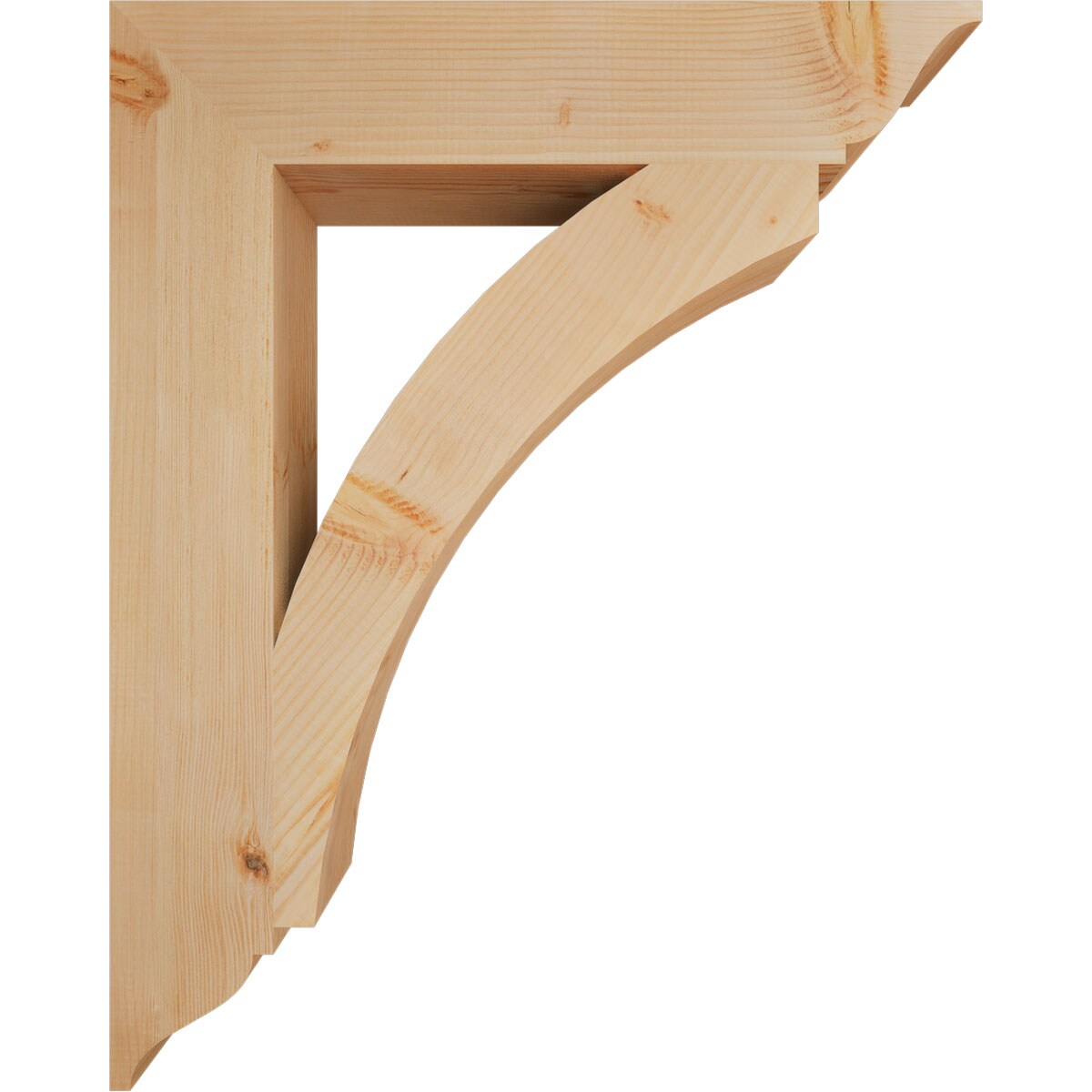 Ekena Millwork BKT06X32X40THR01SDF Exterior-Brackets-Braces - View #3