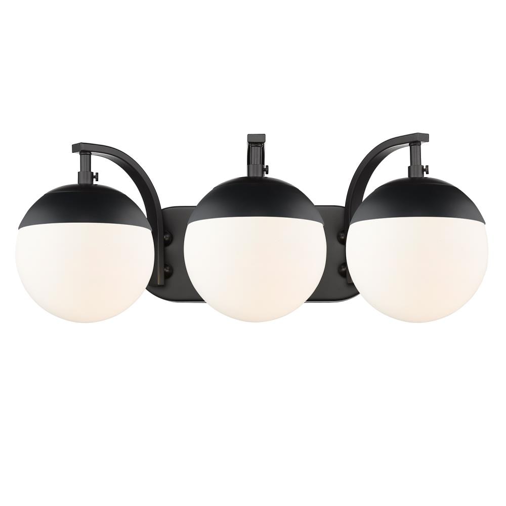 Golden Lighting 3218-BA3 BLK-BLK b089995 - View #3