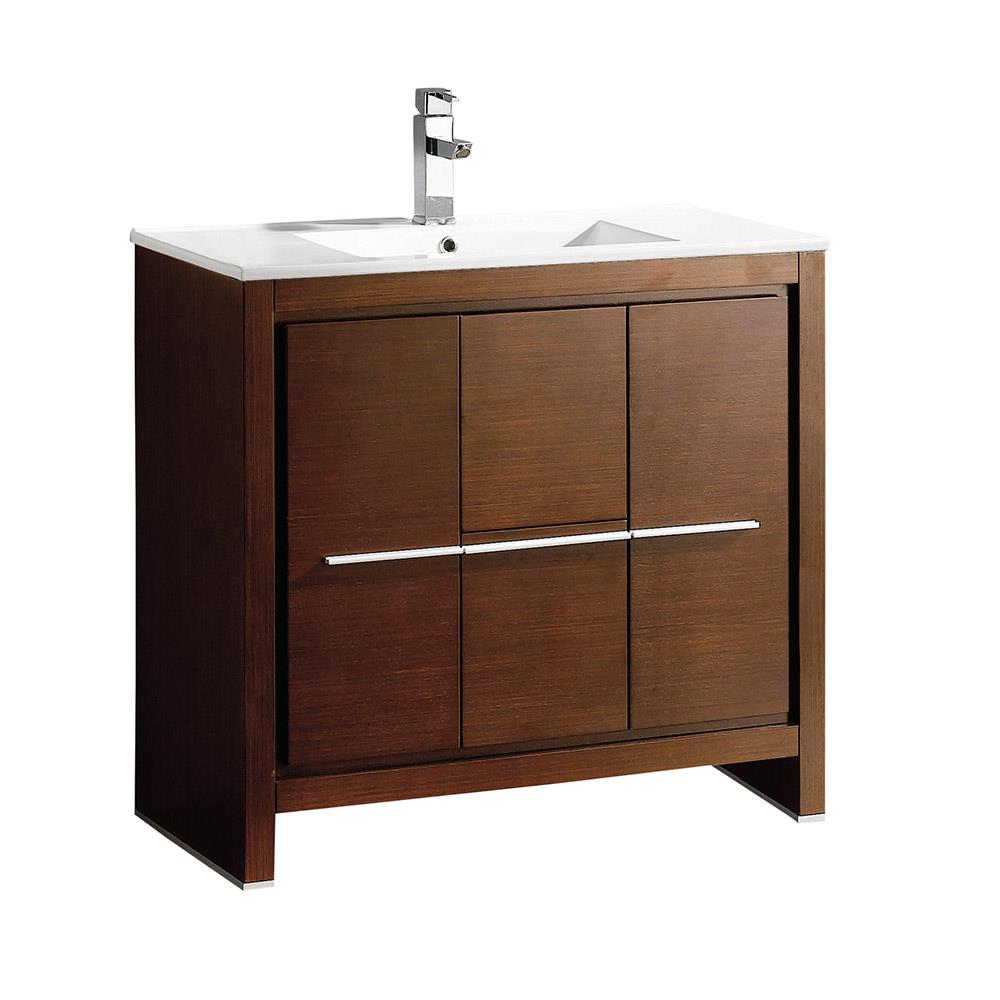 Fresca FCB8136WG-I Bath-Vanity-Combo - View #2