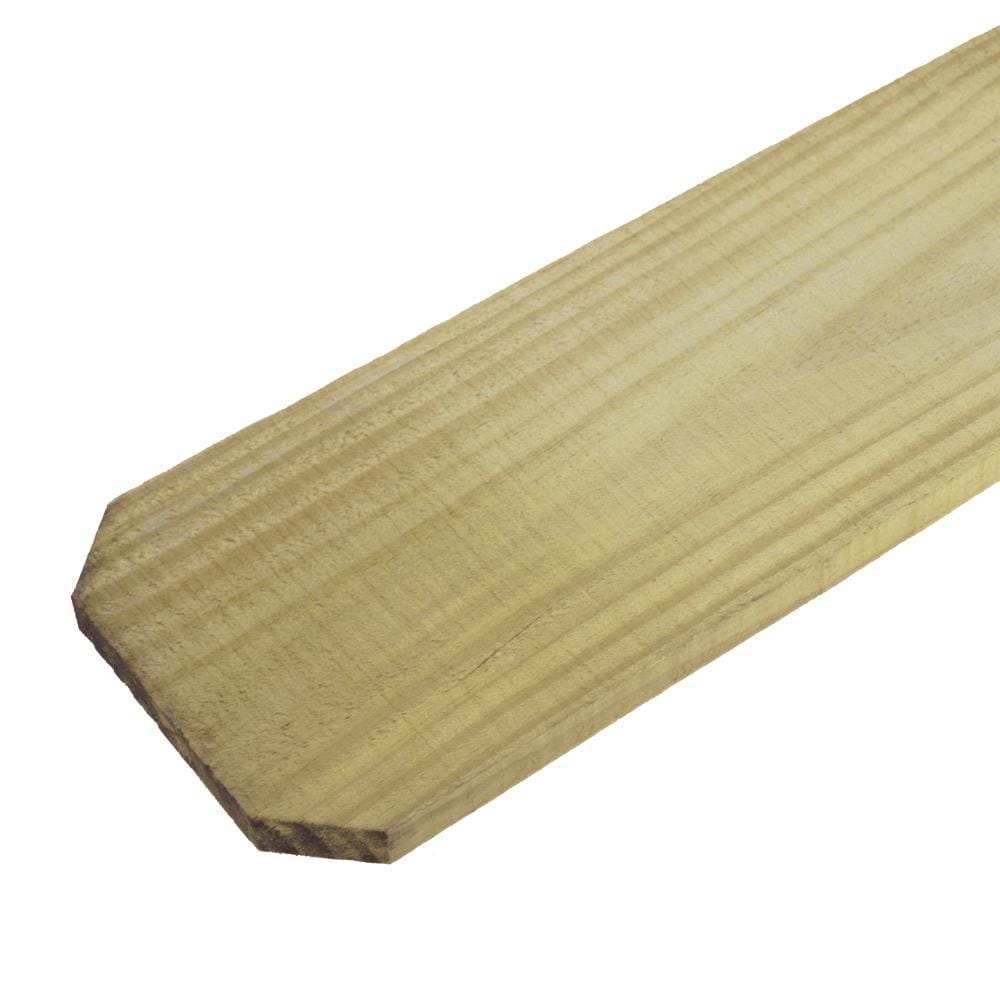 Severe Weather 102582 1-in x 6-in x 8-ft Pressure Treated Pine Dog ear Fence Picket