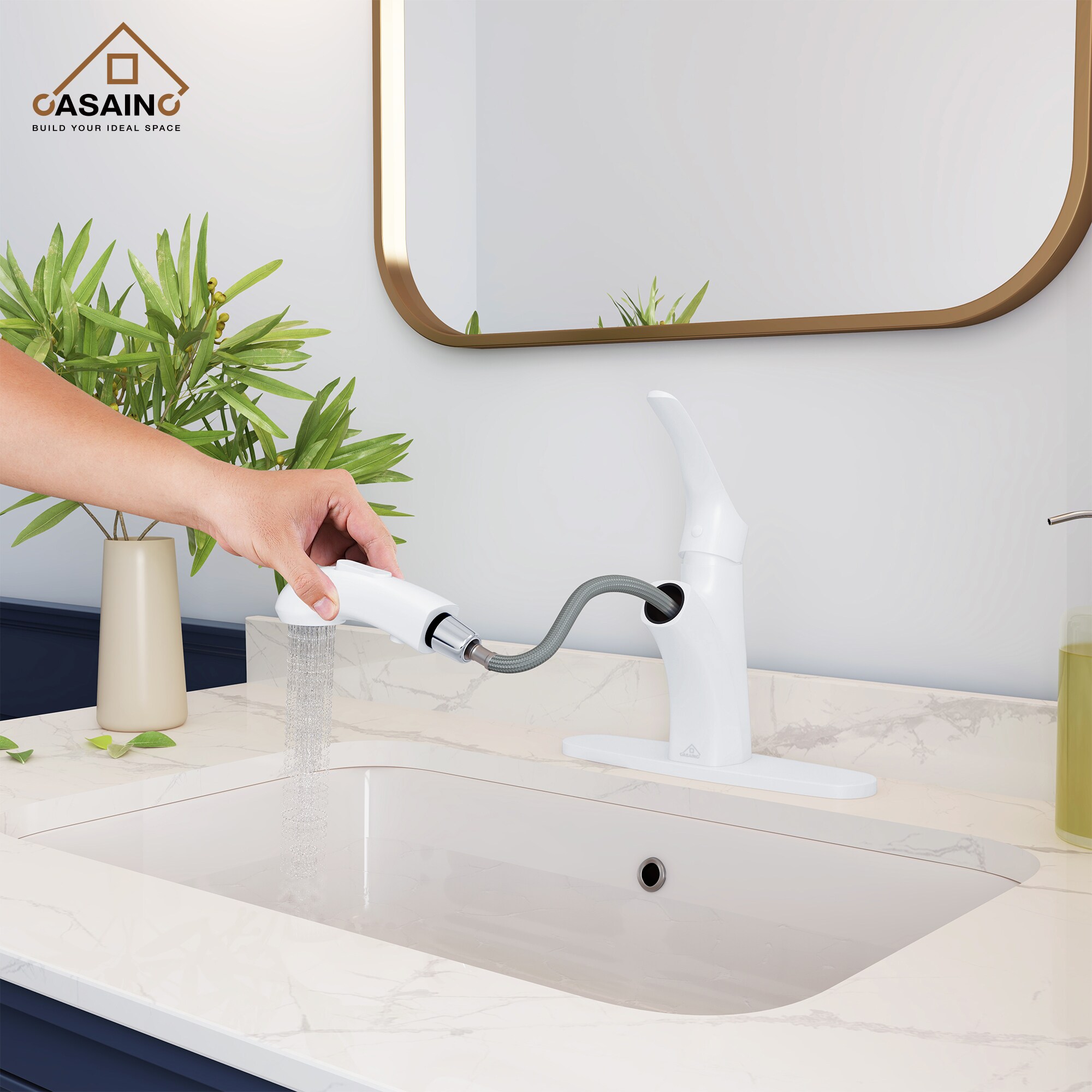 CASAINC CA-B4190-MW Lavatory-Faucets - View #4