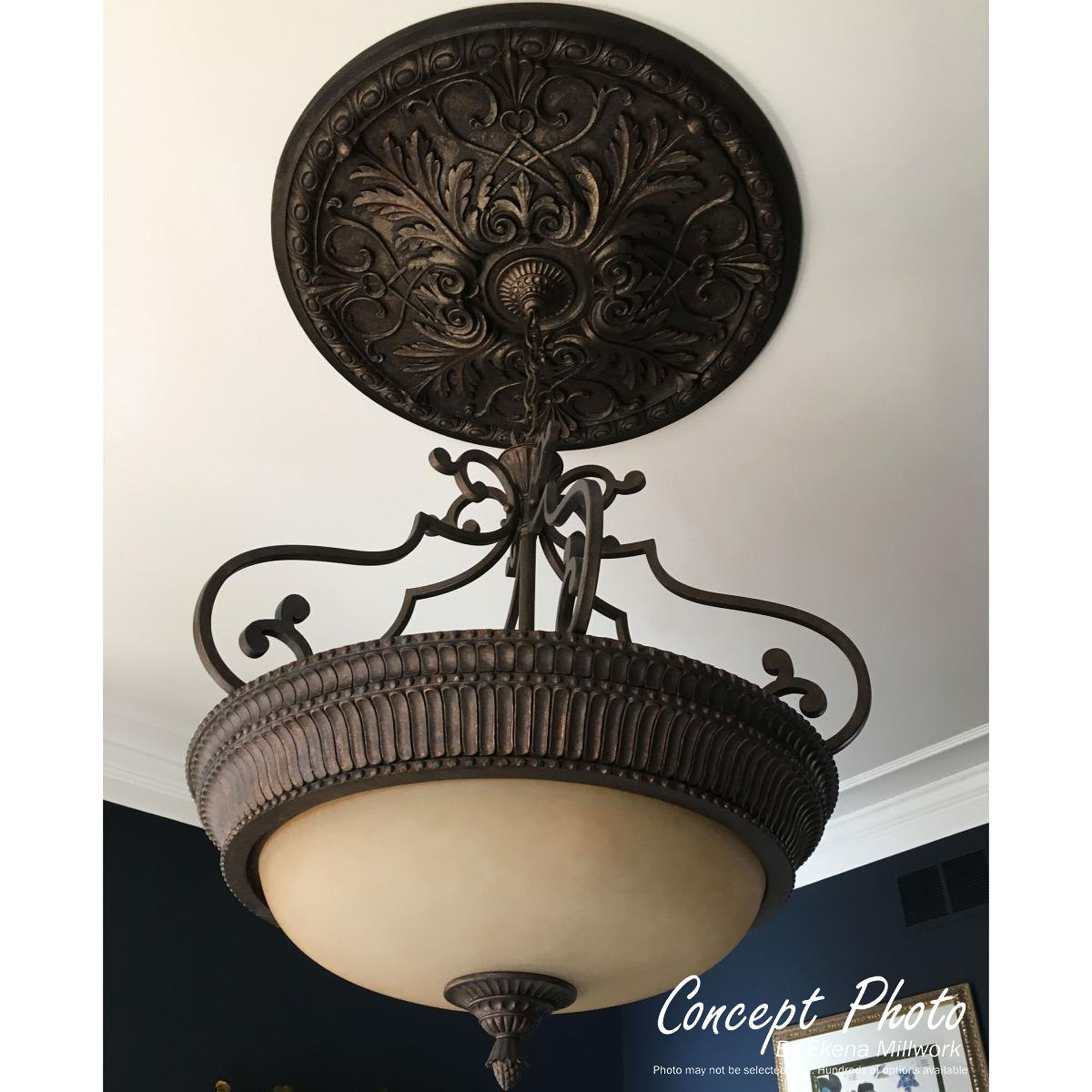 Ekena Millwork CM20LU Ceiling-Medallions - View #8