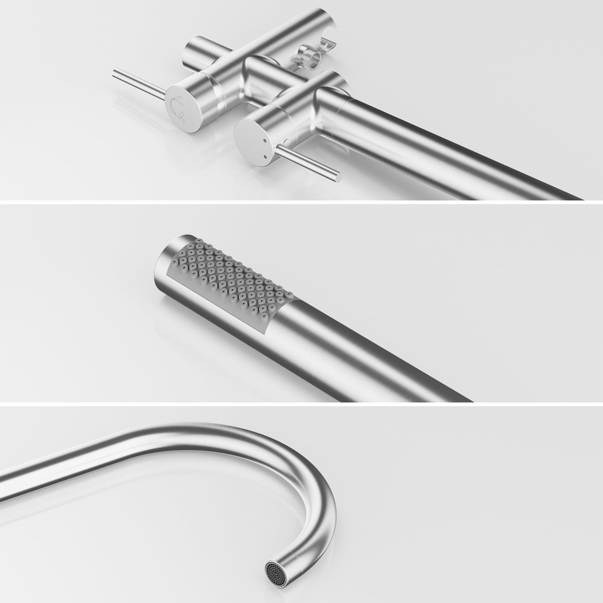 FORIOUS LL01020CH Roman-Tub-Faucets - View #8