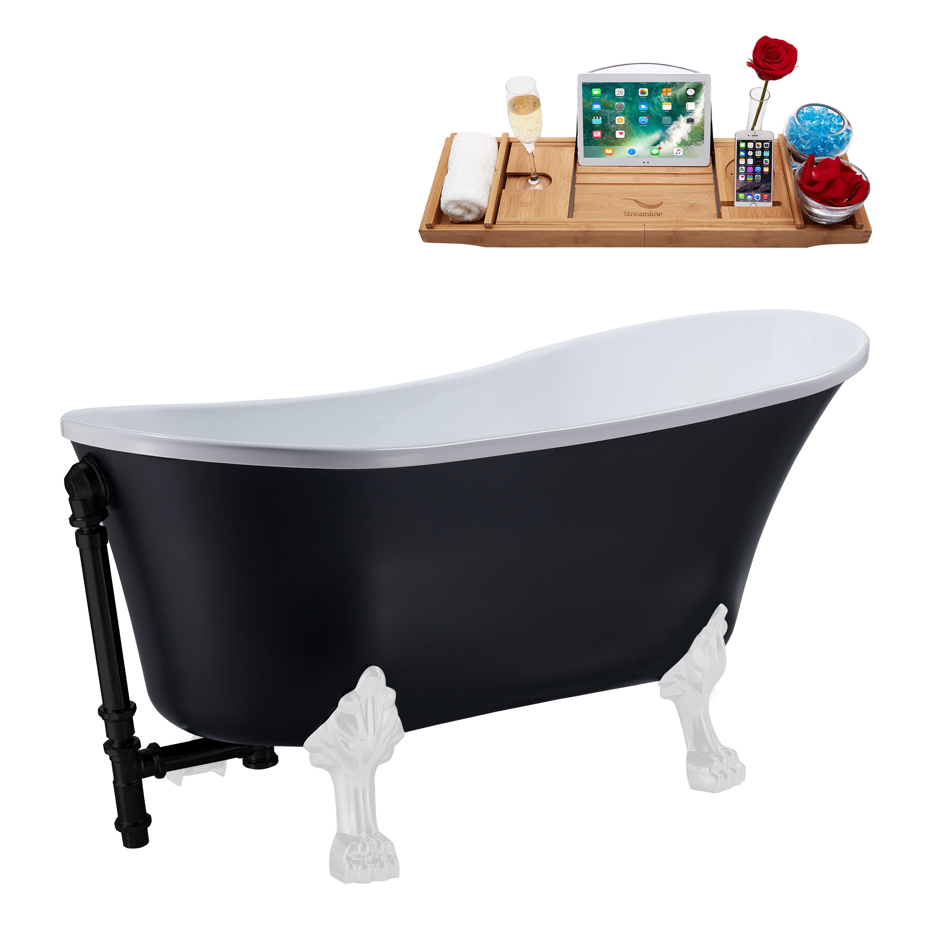 Streamline N357WH-BL bathtubs - View #2