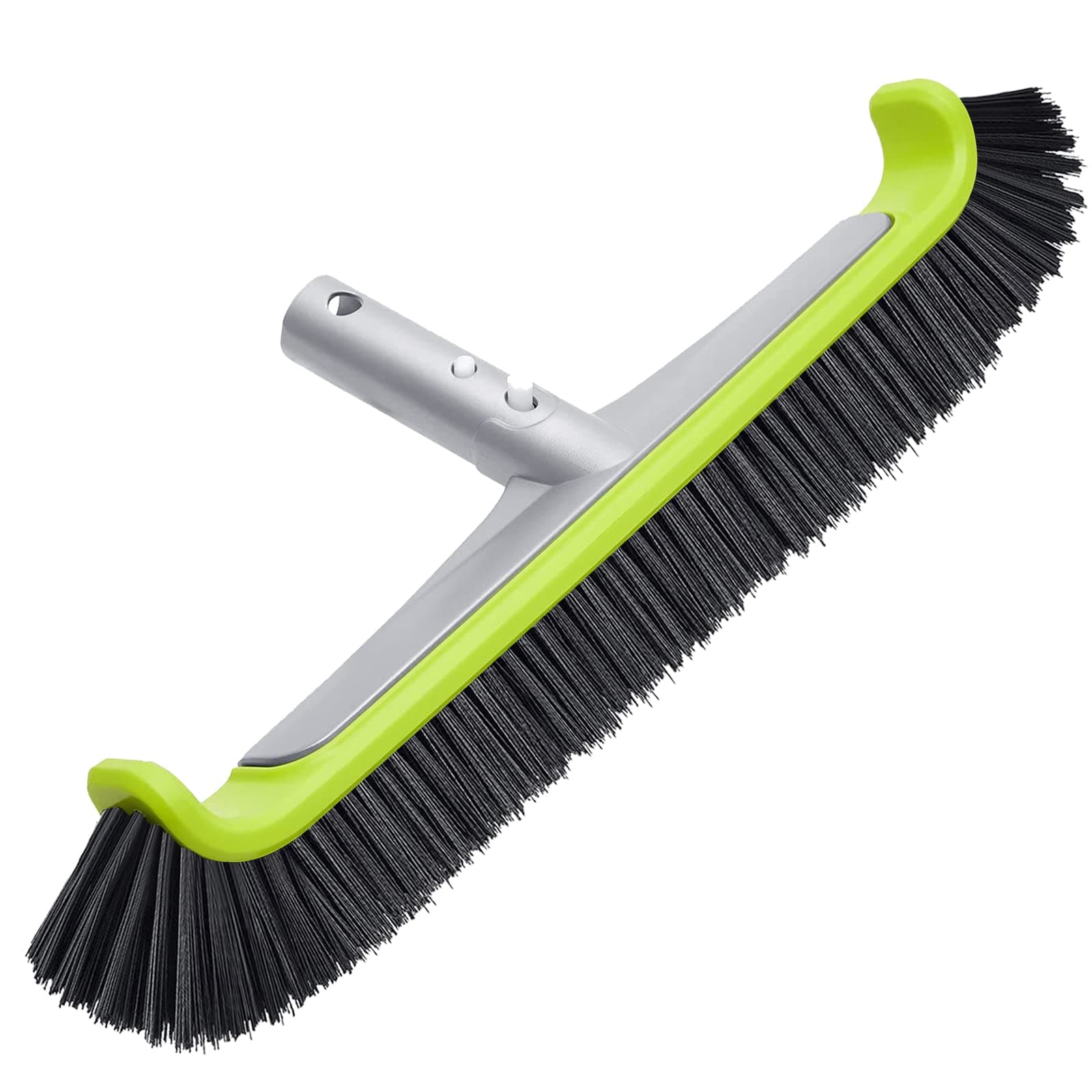 Aoibox  17 5 in Extra Wide Aluminum Pool Wall Brush Head with Strong Bristles for Inground and Above Ground Pools