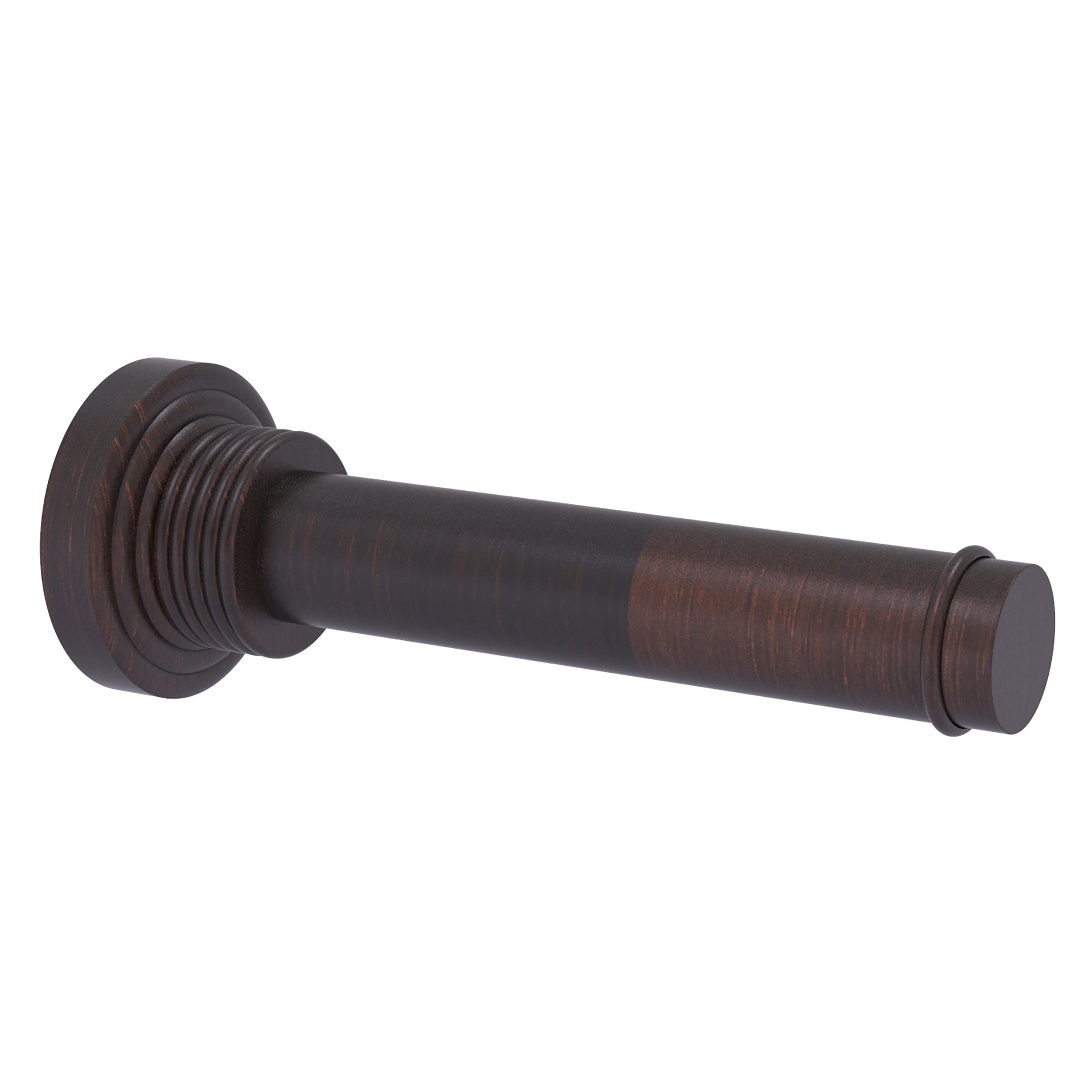 Allied Brass WP-24-1-VB Waverly Place Venetian Bronze Wall mount Single post Toilet Paper Holder 1 -Rolls with Storage