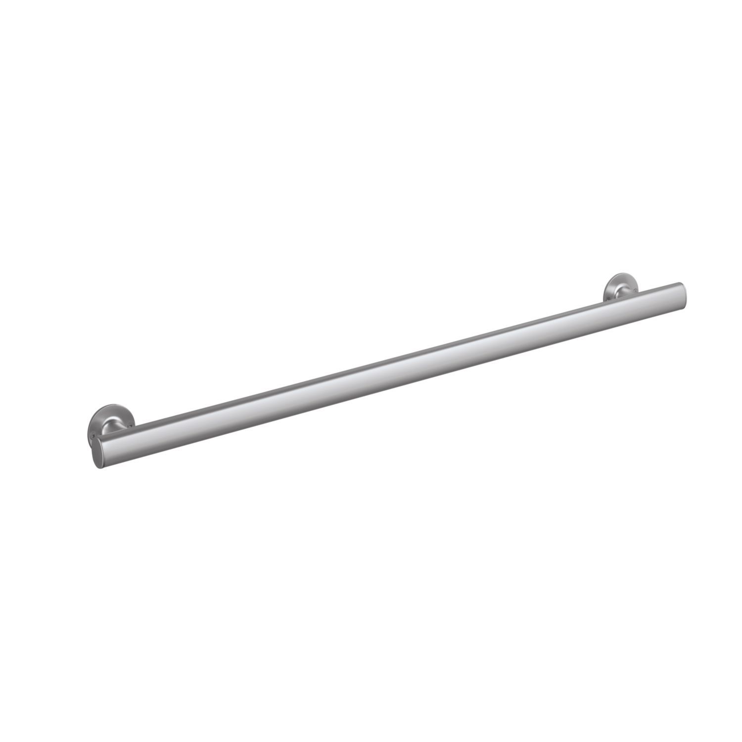 Sterling 36.25-in Matte Silver Wall Mount Grab Bar (250-lb Weight ...