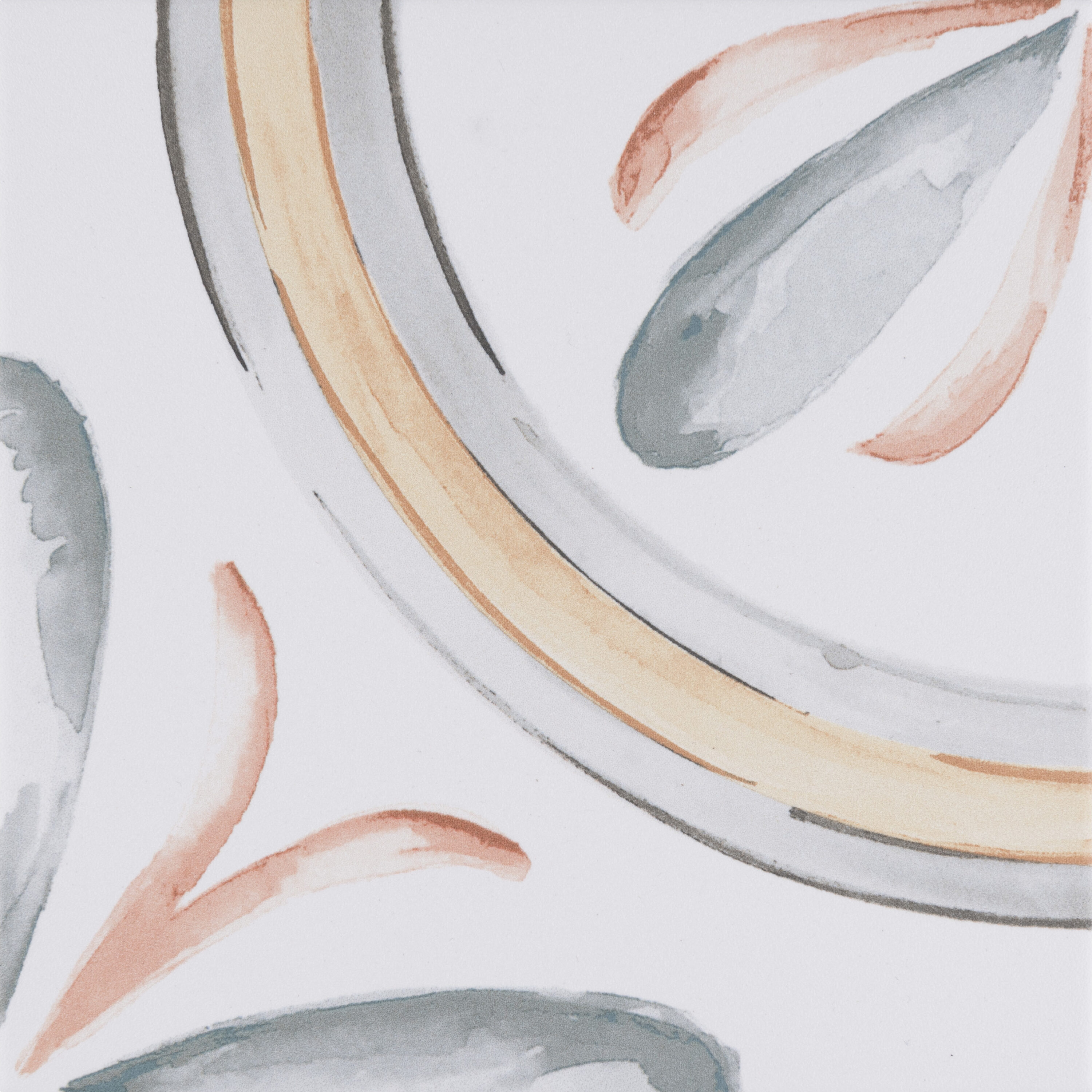 Affinity Tile FEO6SGCHRD Saint Germain Chaud Deco Rivette 6-in x 6-in Matte Porcelain Patterned Tile (10.56-sq. ft/ Carton)