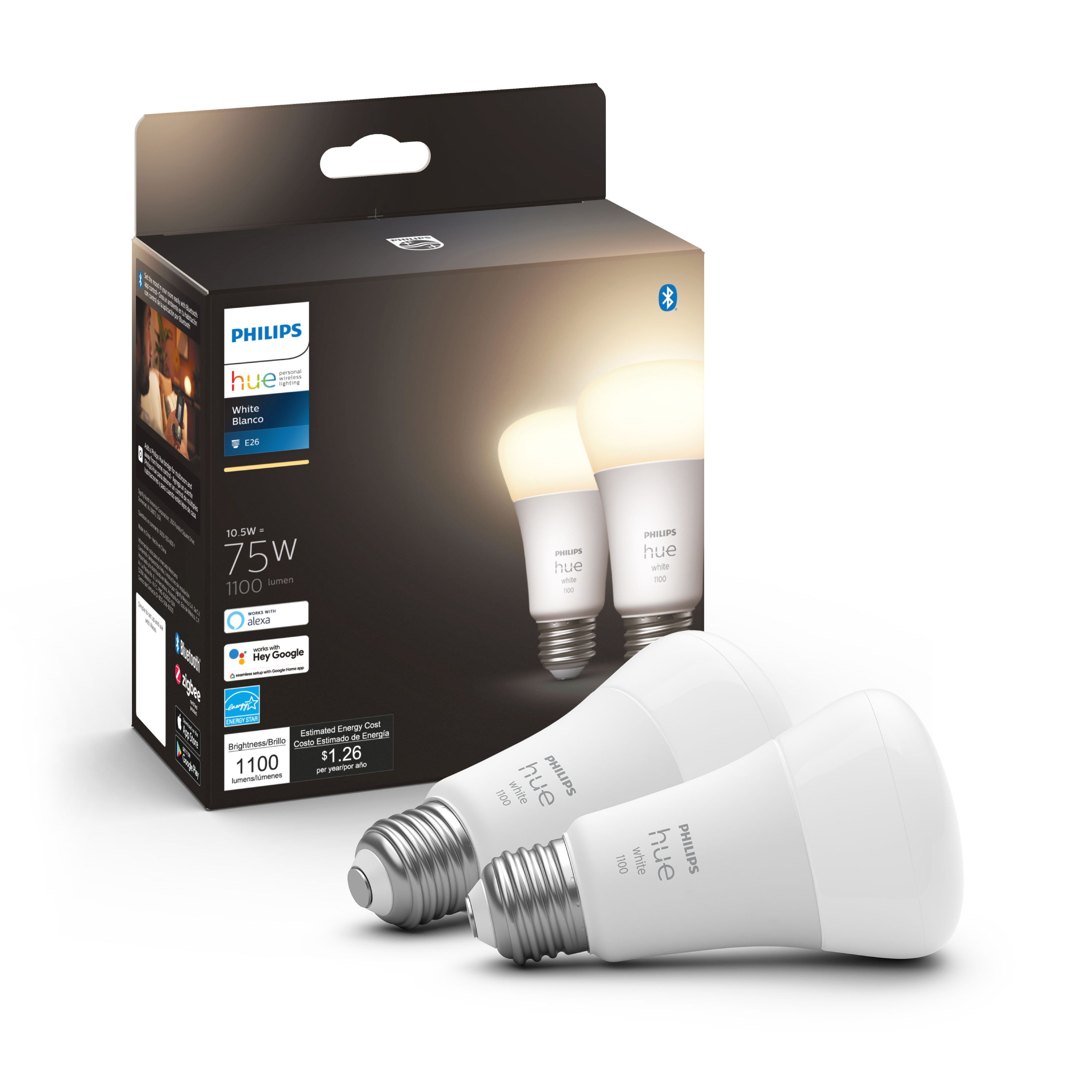 baai vorst sticker Philips Hue 75-Watt EQ A19 Soft White Medium Base (e-26) Dimmable Smart LED  Light Bulb (2-Pack) in the General Purpose LED Light Bulbs department at  Lowes.com