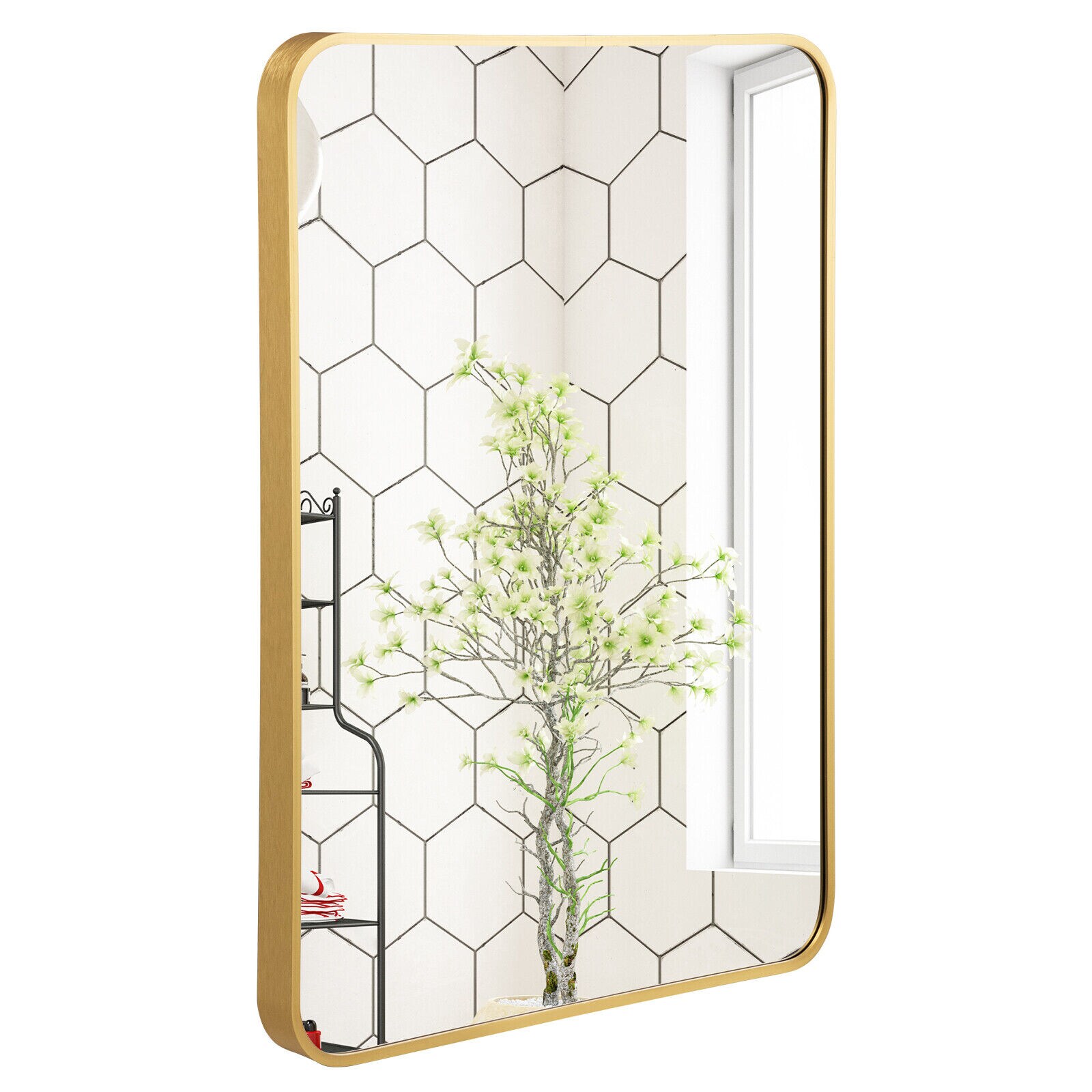 Forclover HYFC-BA611GD Framed-Bath-Mirrors - View #11
