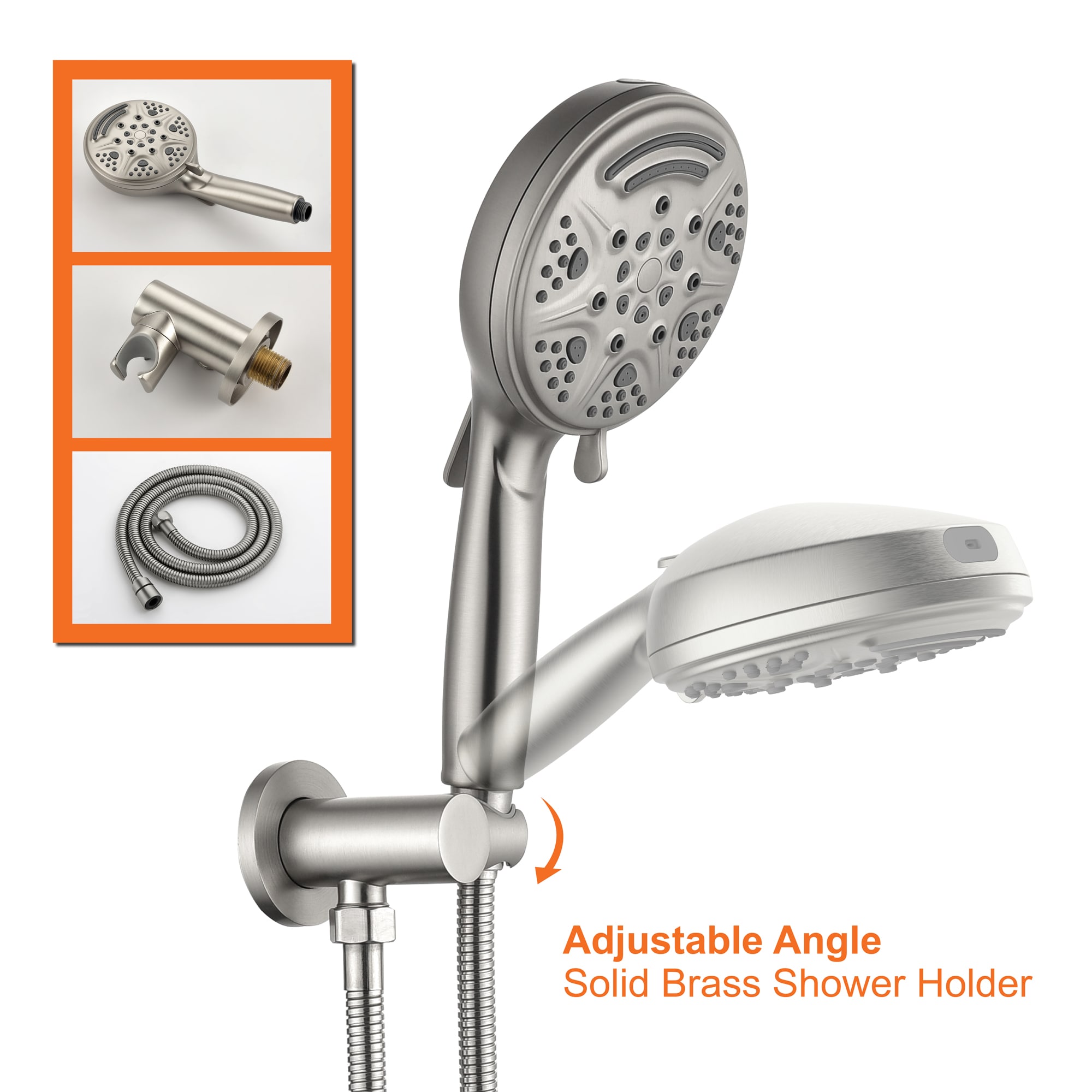 WELLFOR SPA-88009B Showerhead-Bar-Panels - View #7