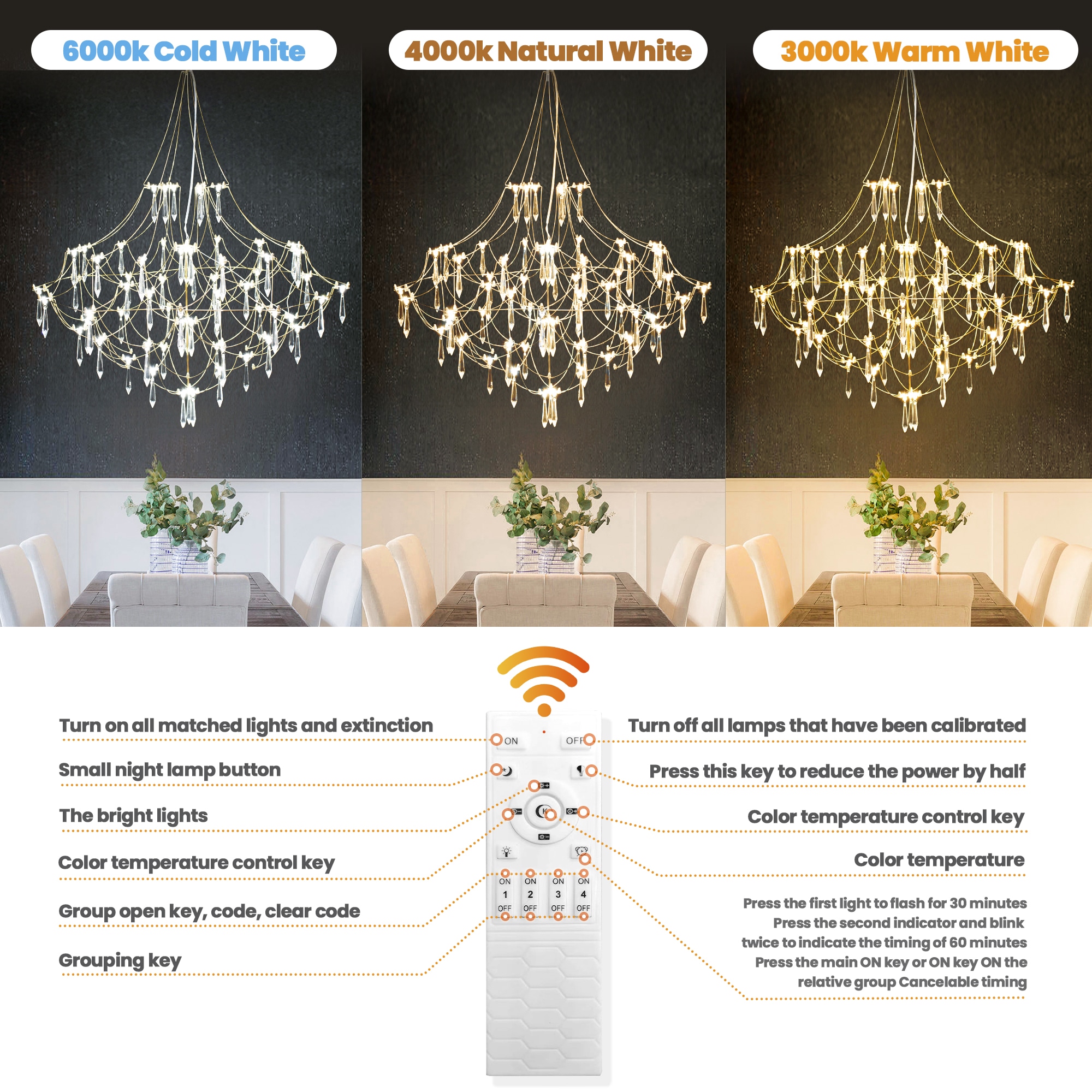 WELLFOR BSZWZT50011 Pendant-Lights - View #4