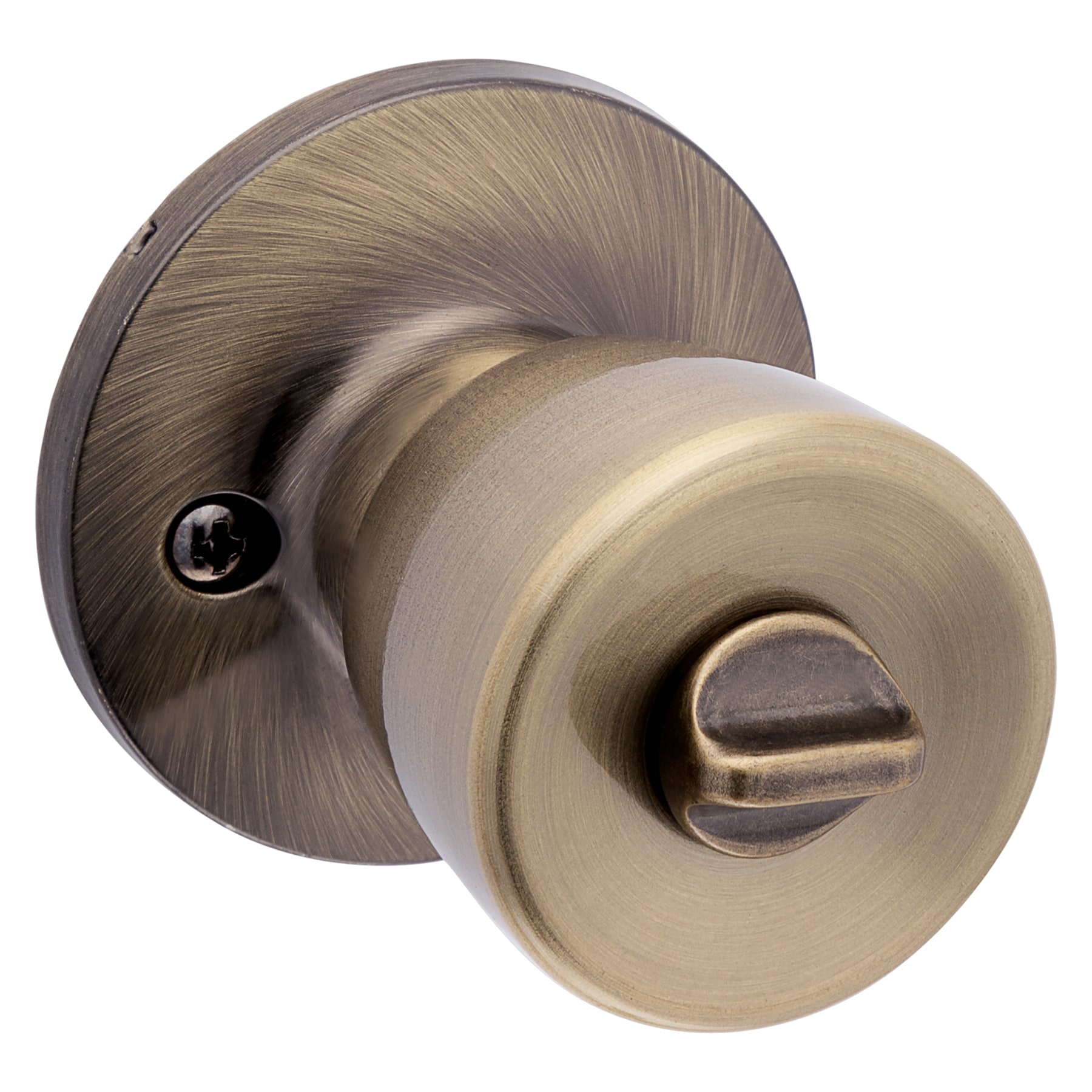 Small brass shutter knobs