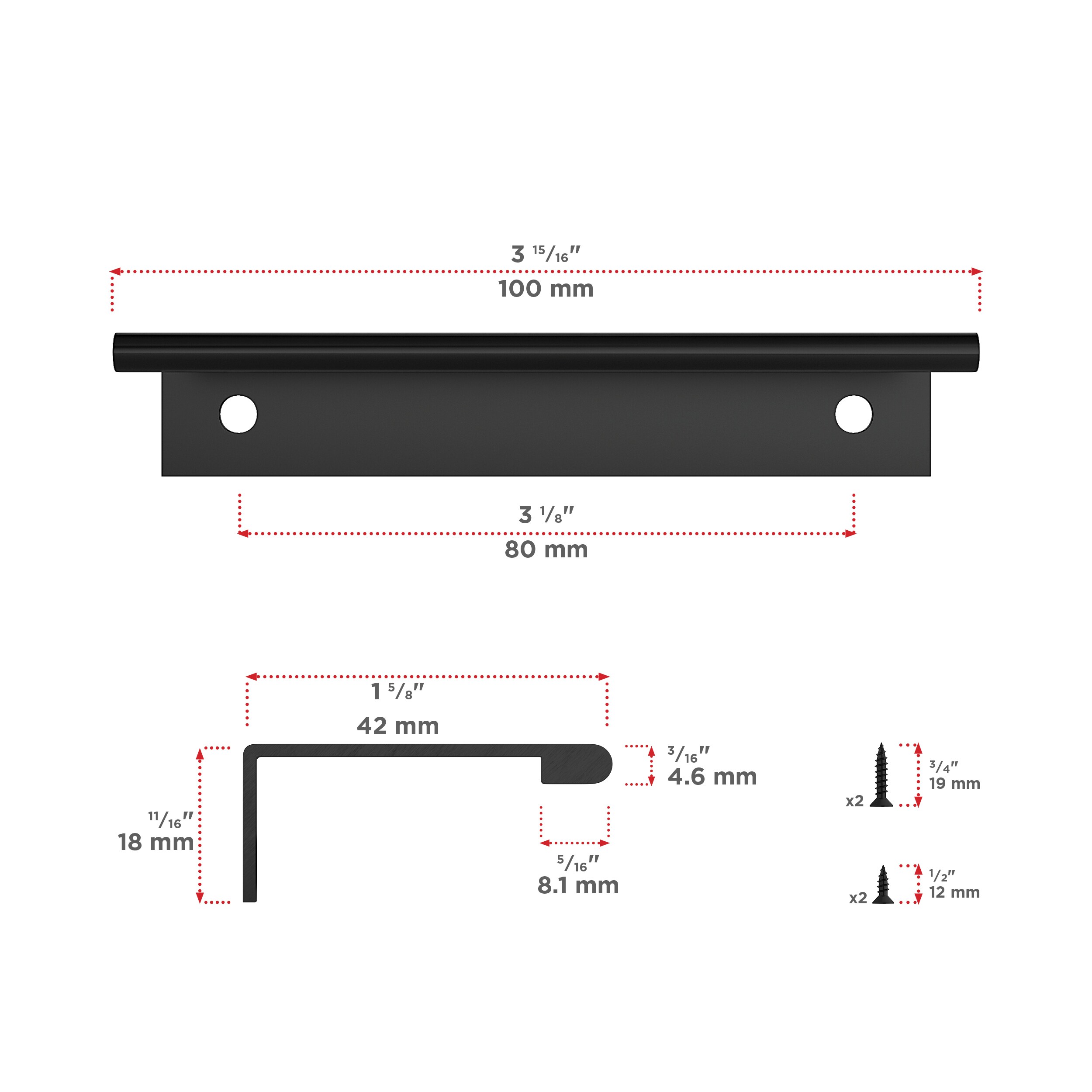 Richelieu BP989880990 Cabinet-Pulls - View #4