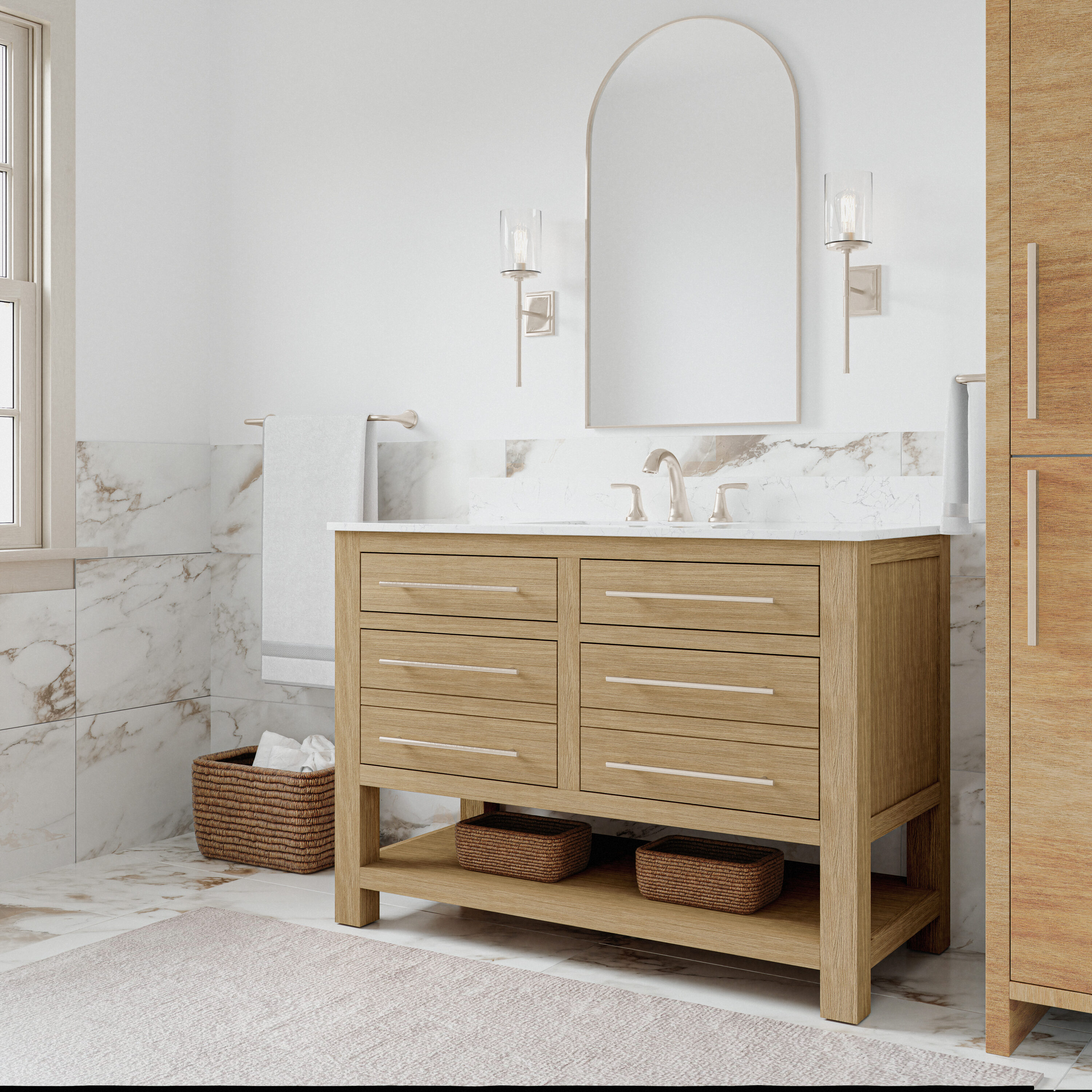 allen + roth LWS48KNTLN Bath-Vanity-Combo - View #4