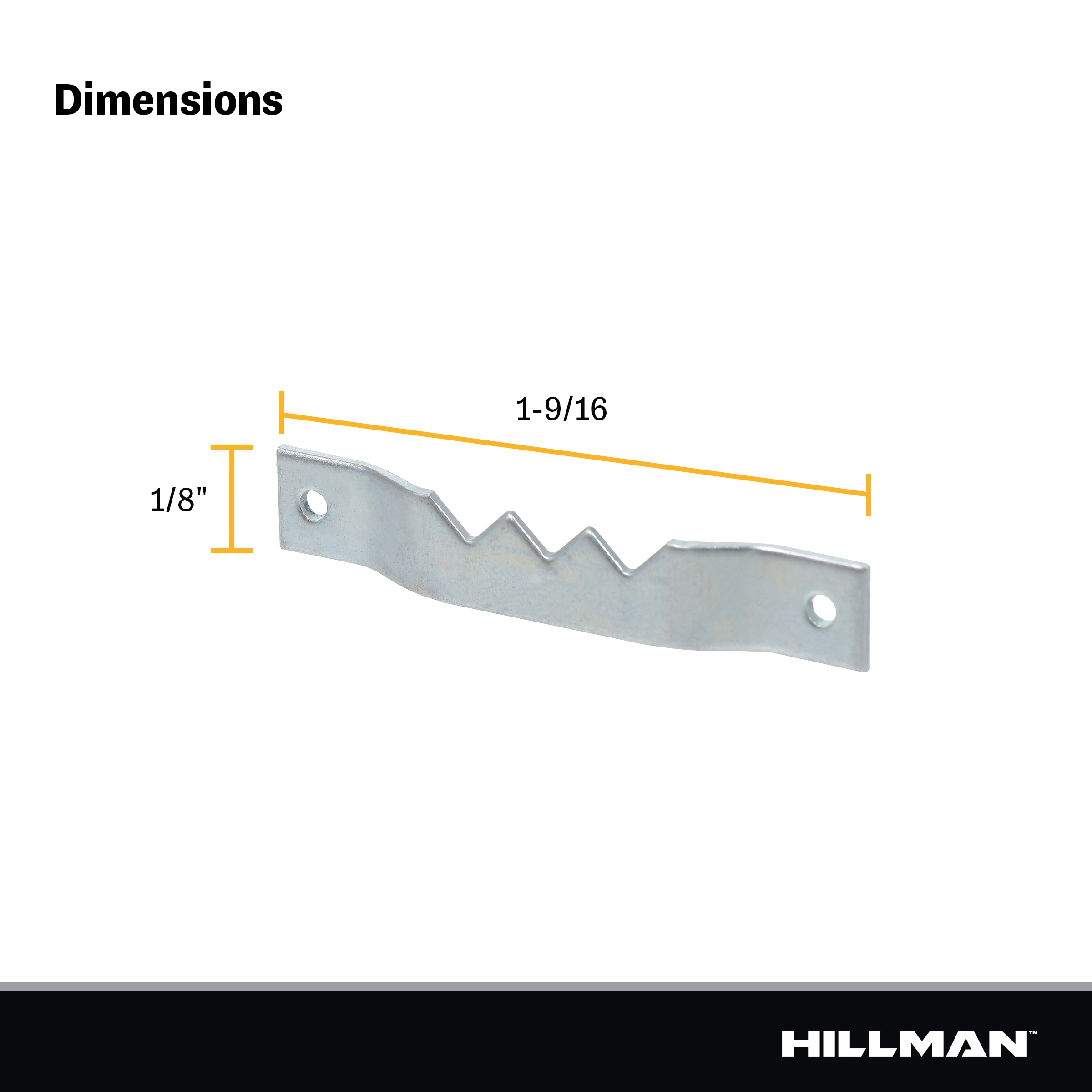 Hillman 5lb Large Sawtooth Hangers (5 Piece)