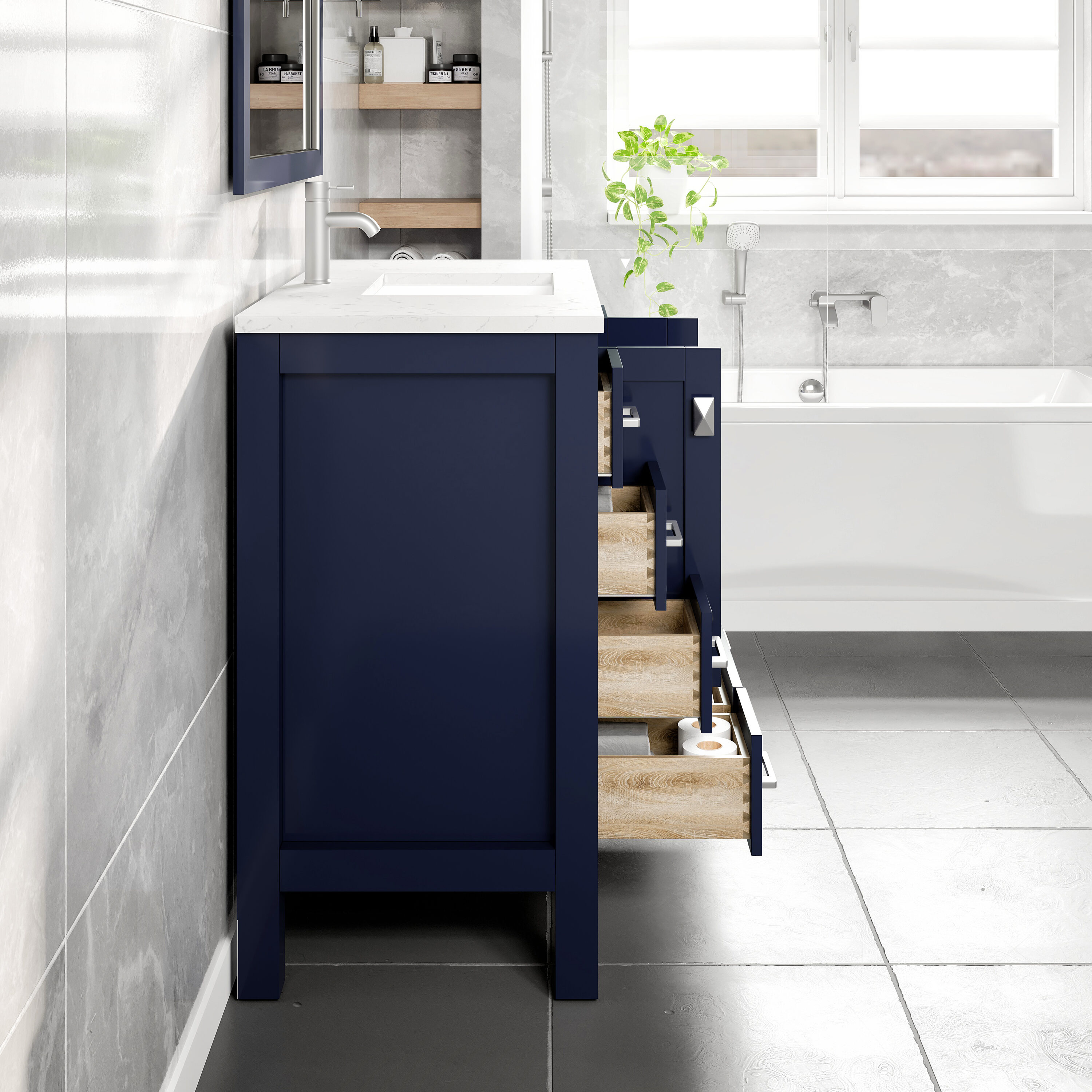 Eviva EVVN411-36X18BQ Bath-Vanity-Combo - View #5