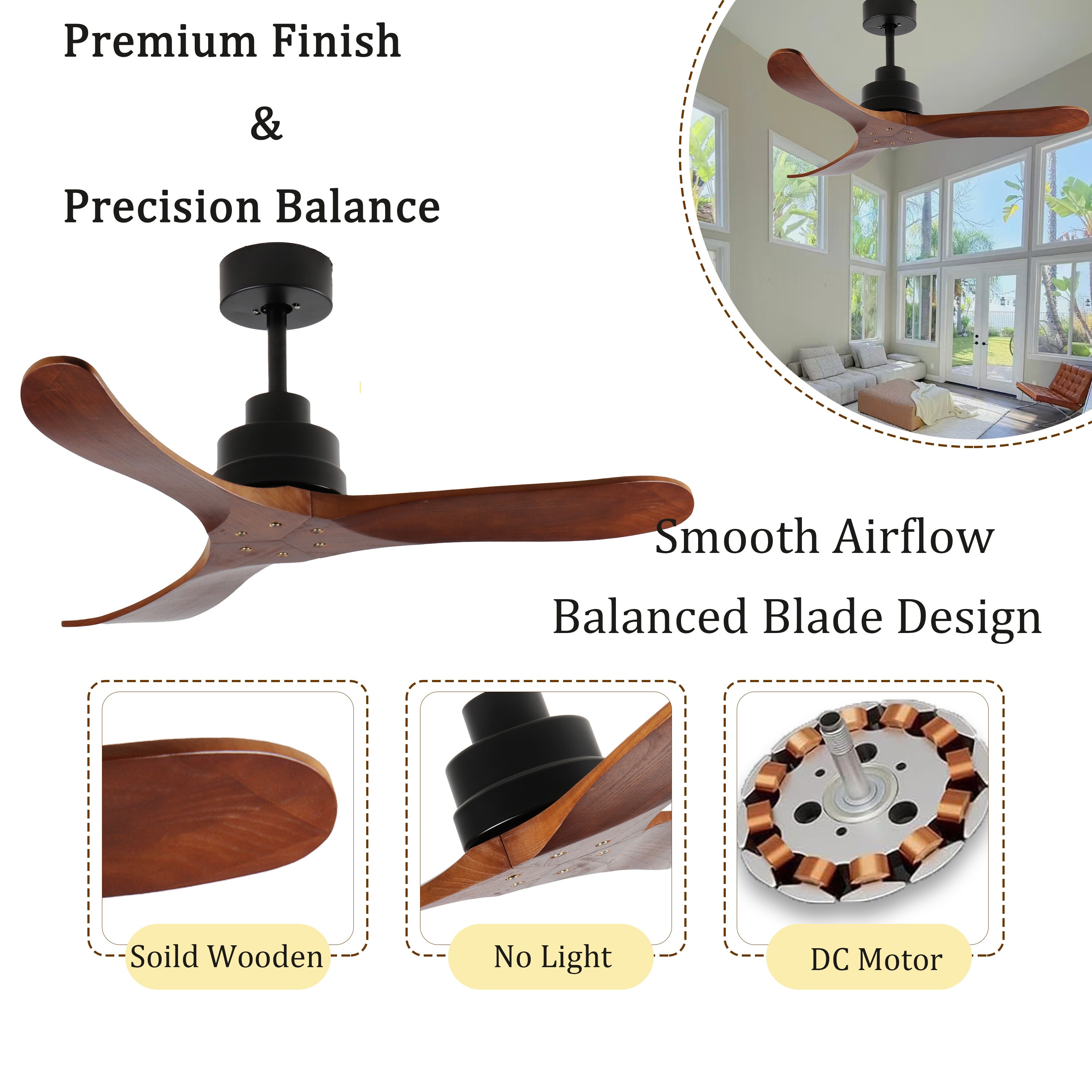 Cuschoice MDHK1-56-CF Ceiling-Fans - View #5
