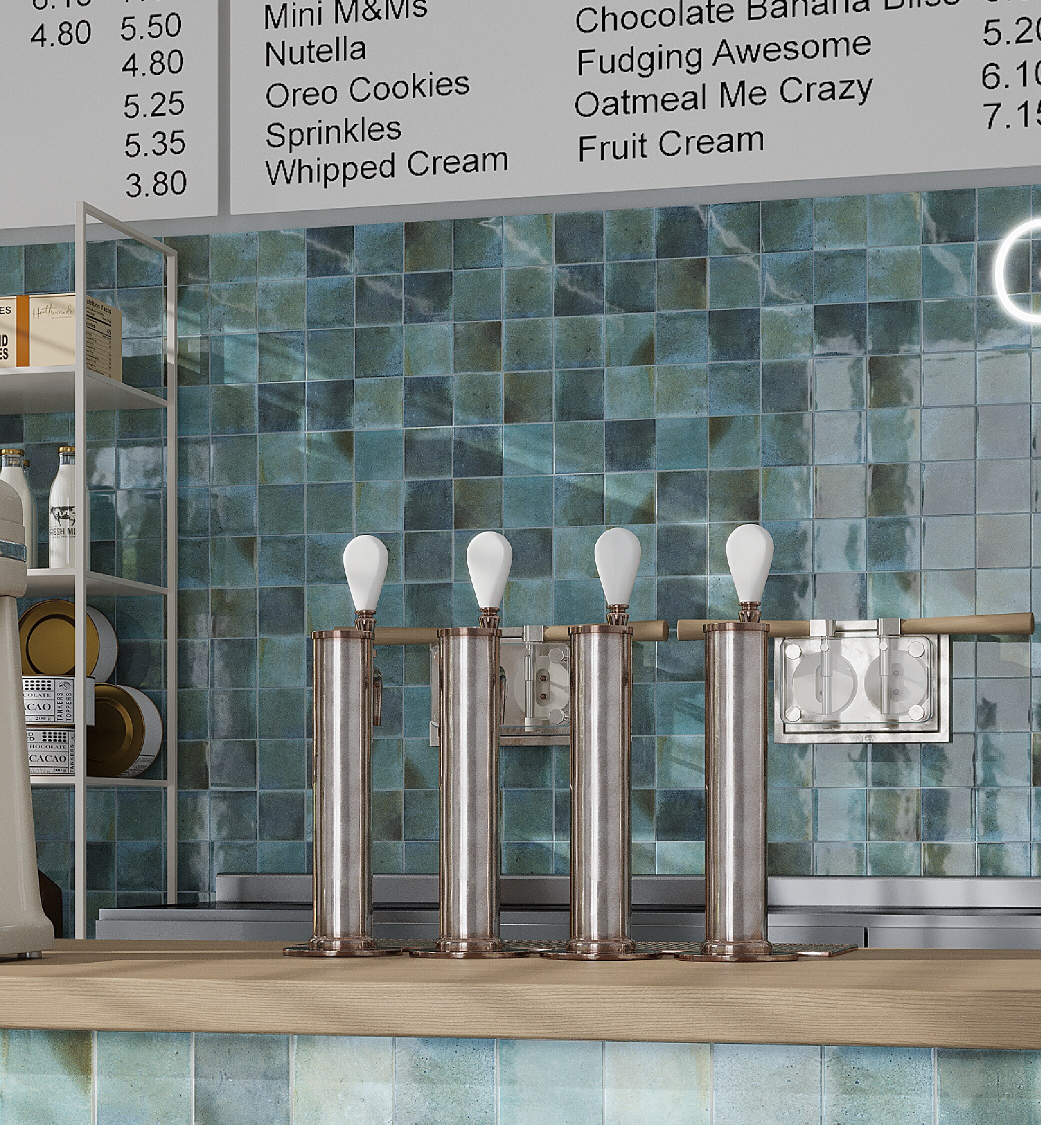 Apollo Tile MOD88SKYPENA Wall-Trim-Accent-Tile - View #5