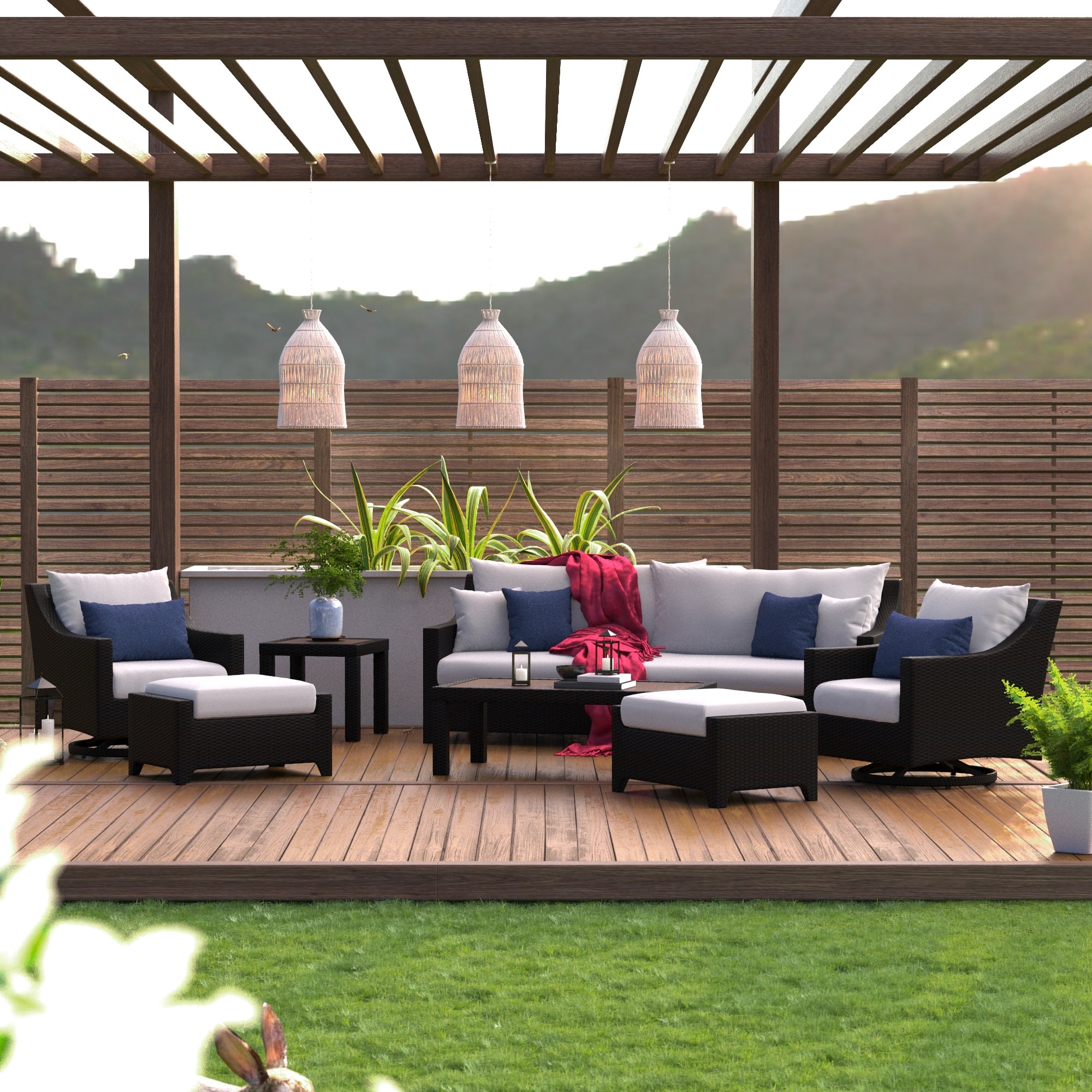 RST Brands OP-PESS7MT-BINK-K Patio-Conversation-Sets - View #8