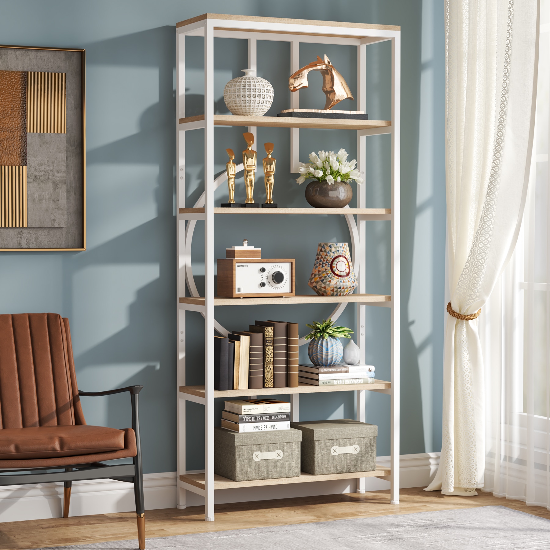 Tribesigns HOGA-JW0639 bookcases - View #2