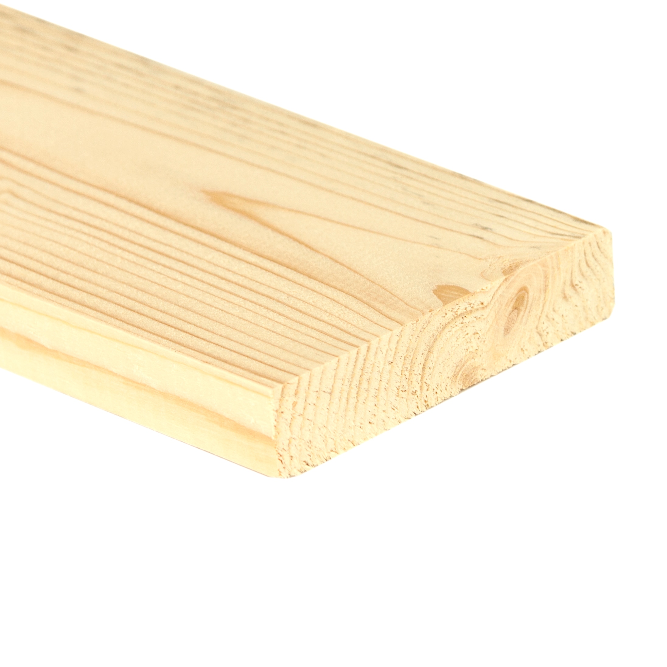 RELIABILT L513444210 1-in x 4-in x 10-ft Unfinished #2 Better S4S Whitewood Common Softwood Board