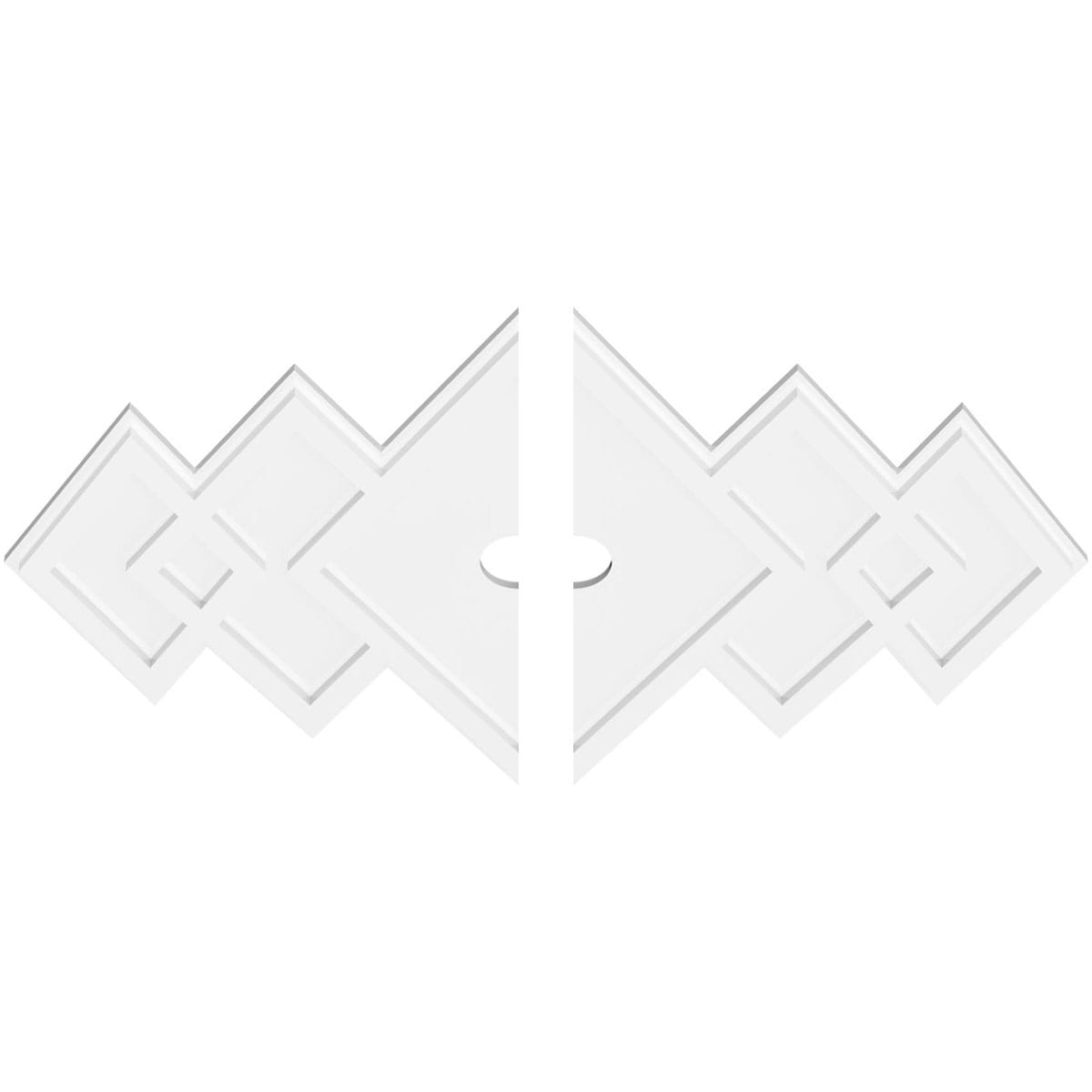 Ekena Millwork CMP40X26ZE2-03000 Ceiling-Medallions - View #2