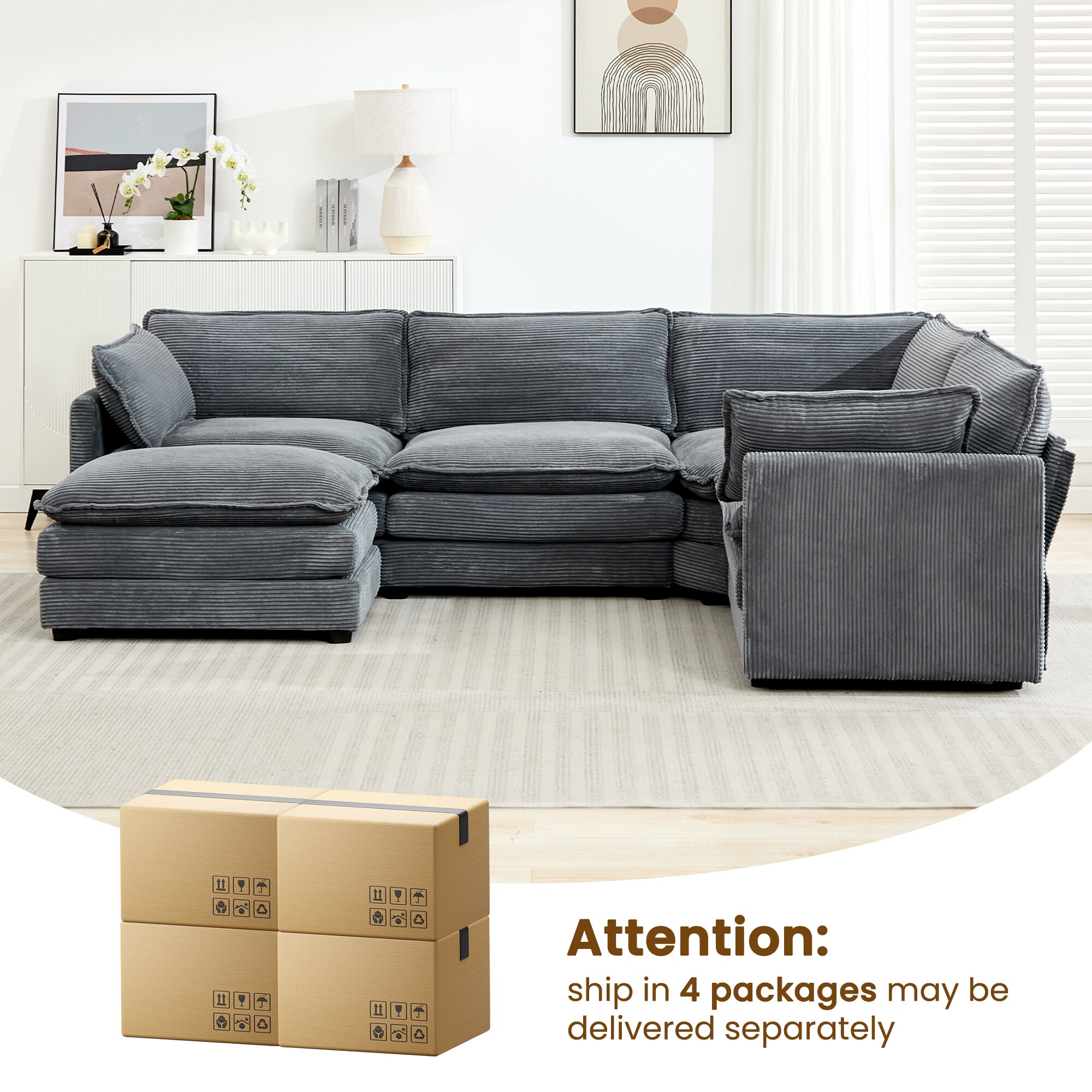 VOUA SAF-XNECW3-BL Sofas-Loveseats - View #6
