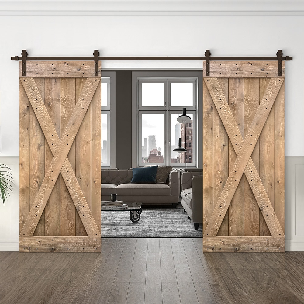 CALHOME CN+(2)SAB-96+X46LB Barn-Doors - View #2
