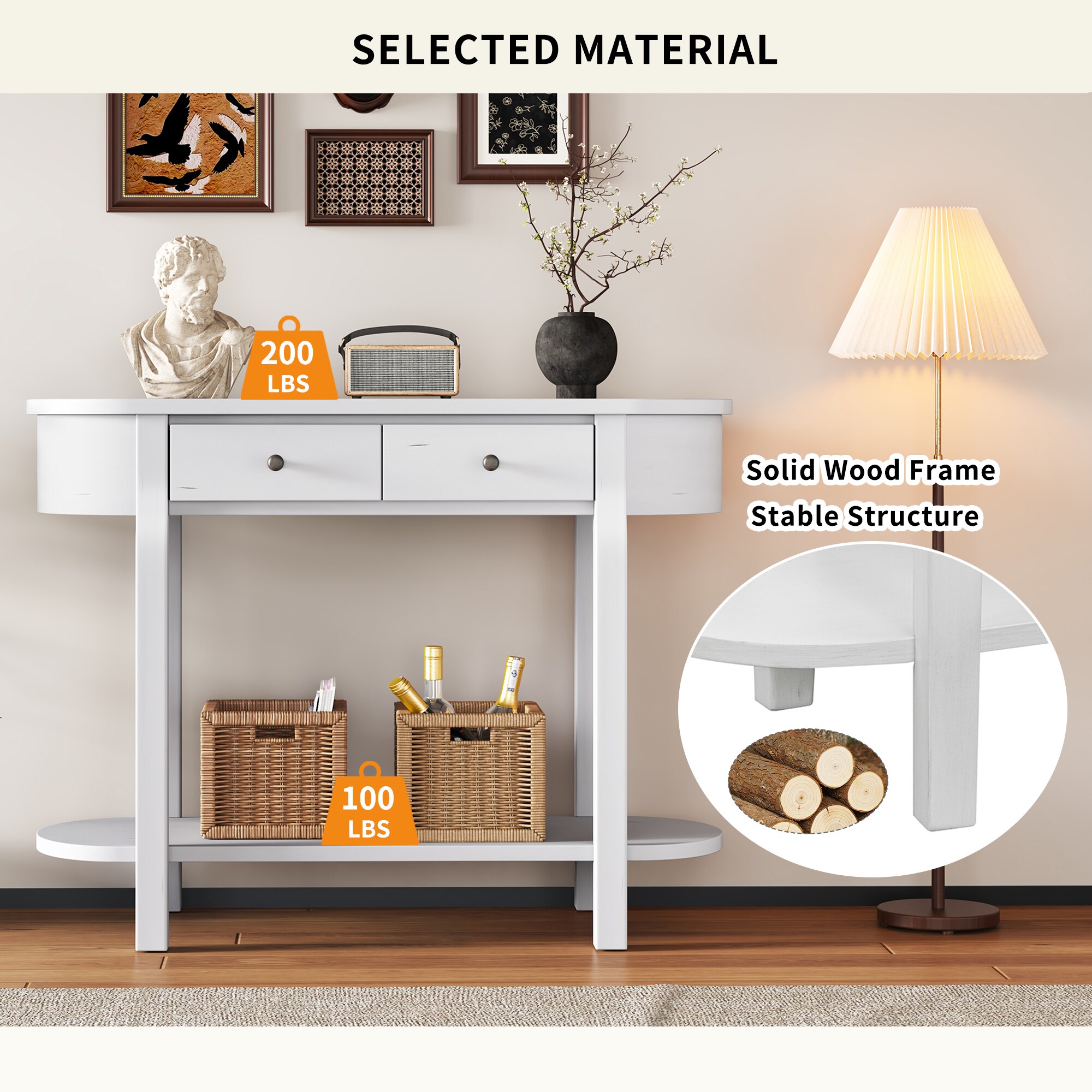 Oaks Decor OAN715796K Console-Sofa-Tables - View #12