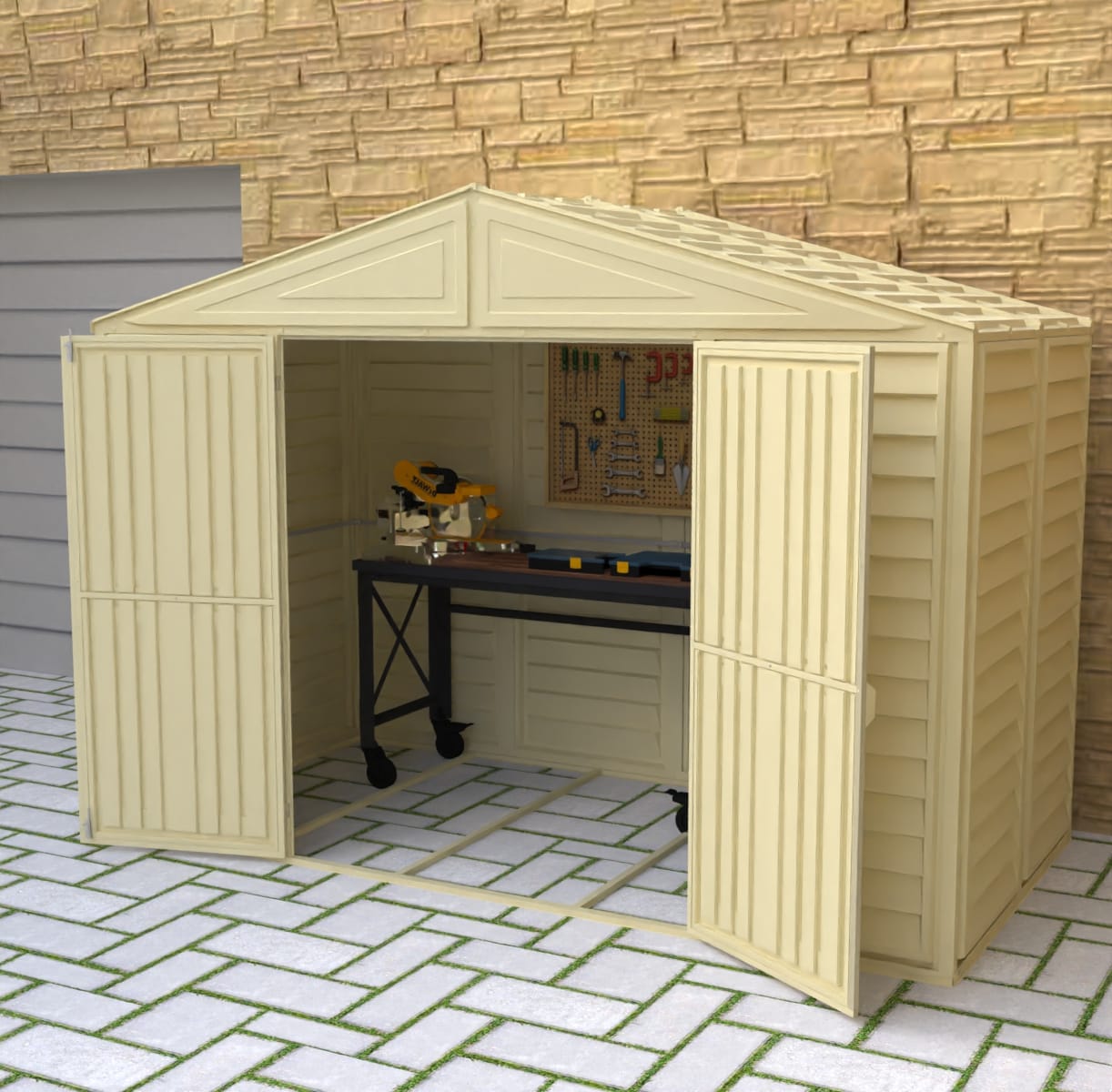 DuraMax Building Products 00283 Vinyl-Resin-Storage-Buildings - View #6