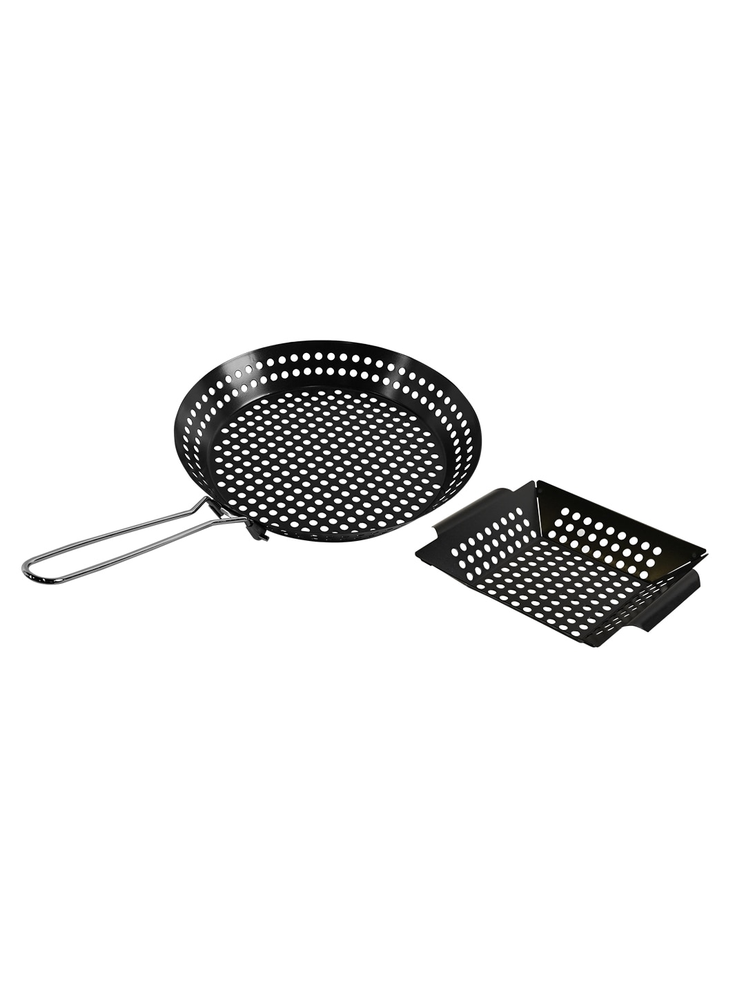 Mr. Bar-B-Q 2-Pack Cold Rolled Steel Non-stick Grill Topper in the Grill  Cookware department at