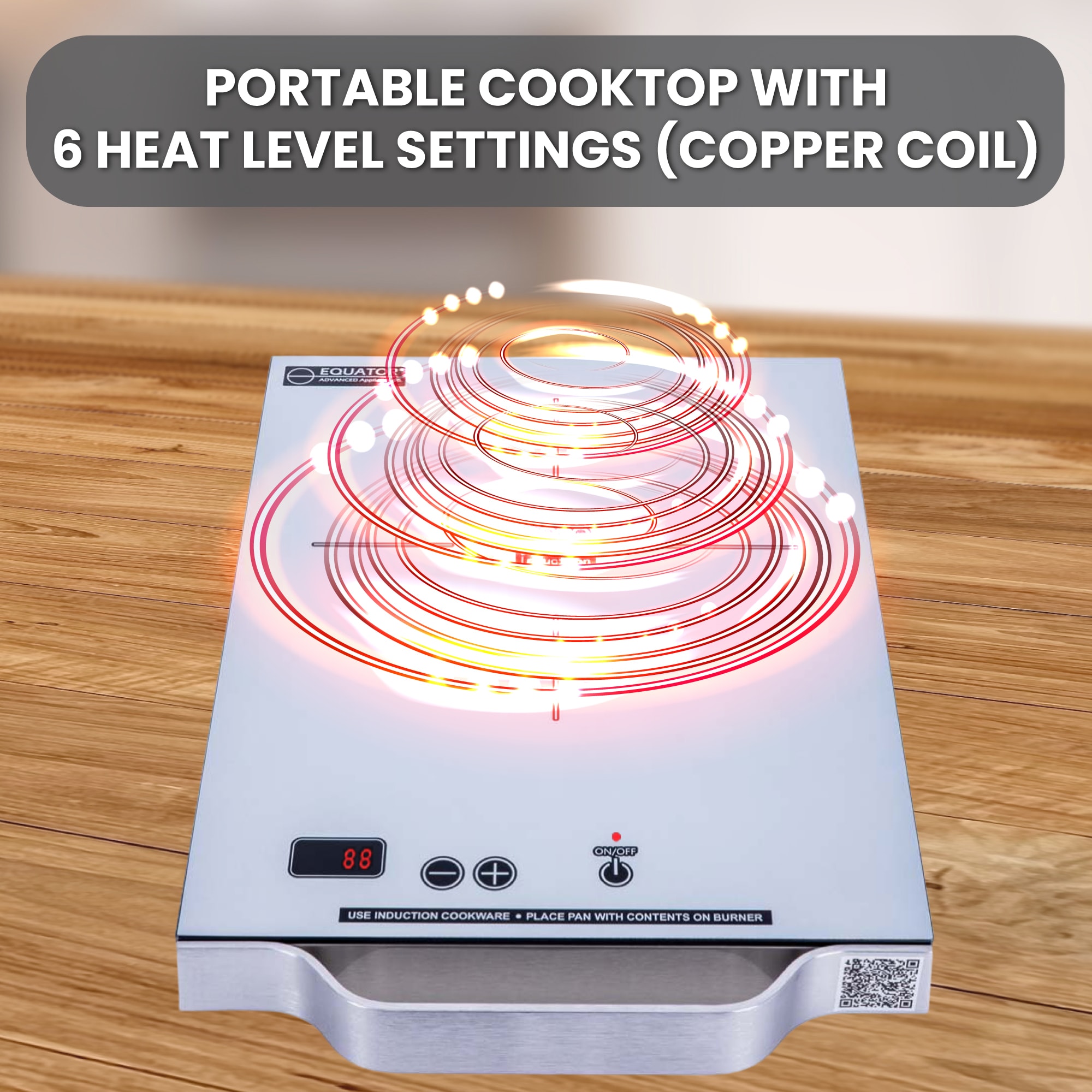 Equator Advanced Appliances PIC 100 SILVER Induction-Cooktops - View #17