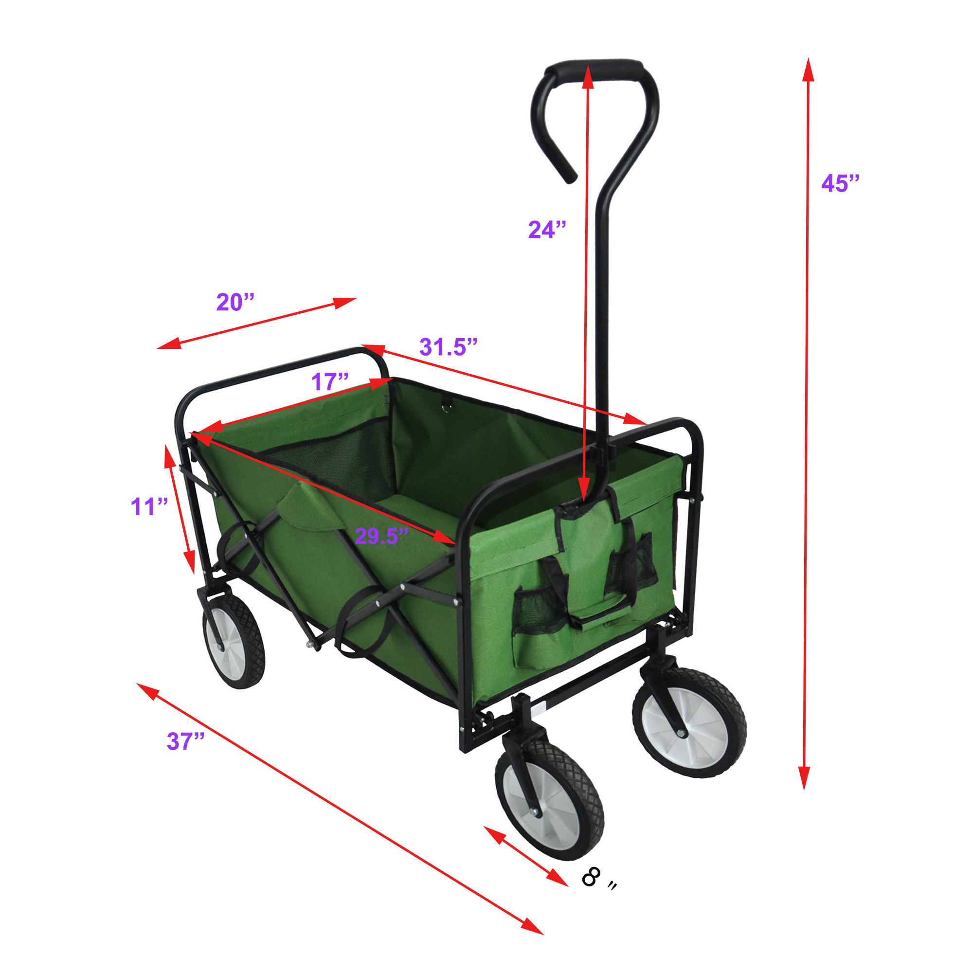 AHIOU HOME ZAAHG-2955C Yard-Carts - View #14