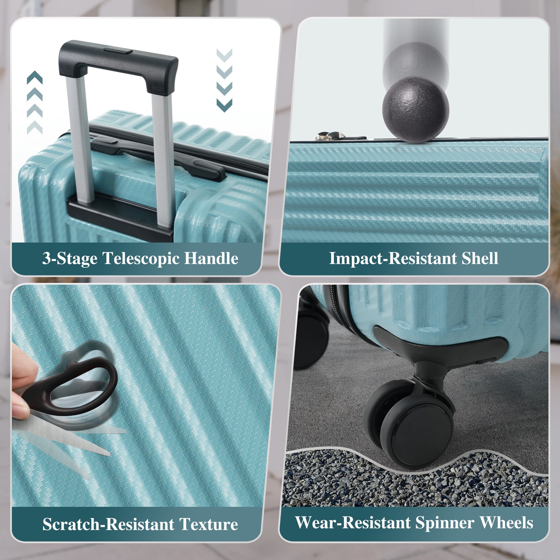 SINOFURN SYD9400010PP Luggage-And-Luggage-Sets - View #11