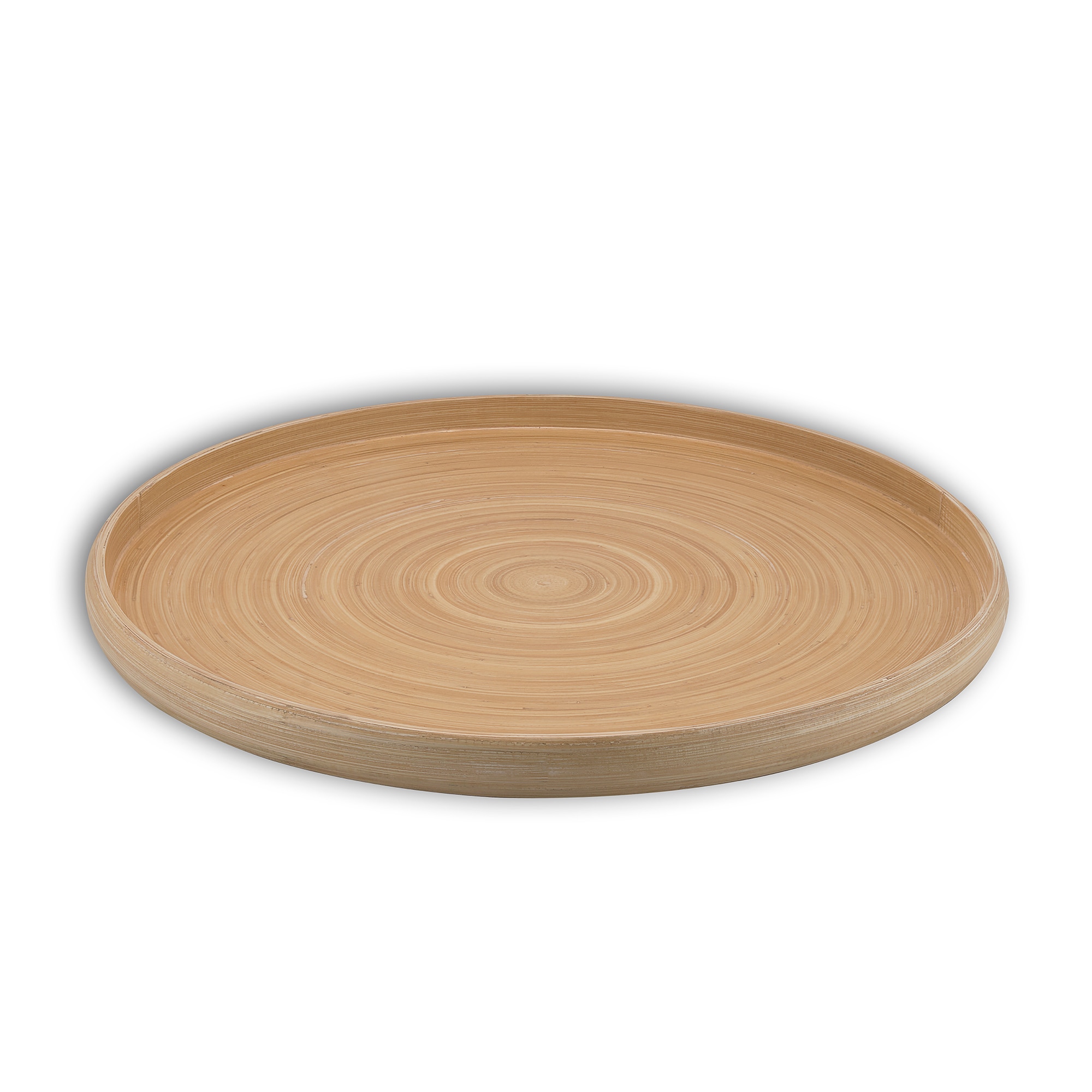 LEXA  Bamboo Serving Tray 16 Inch Natural Bamboo