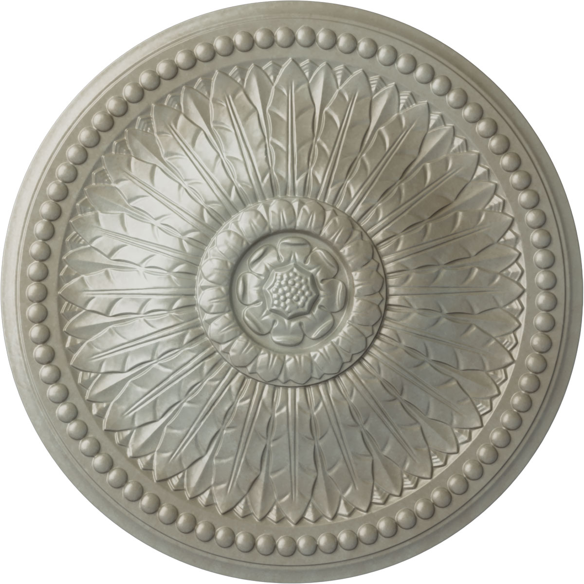 Ekena Millwork CM29SPFLS Springtime 29.375-in W x 29.375-in L Flash Gold Polyurethane Ceiling Medallion