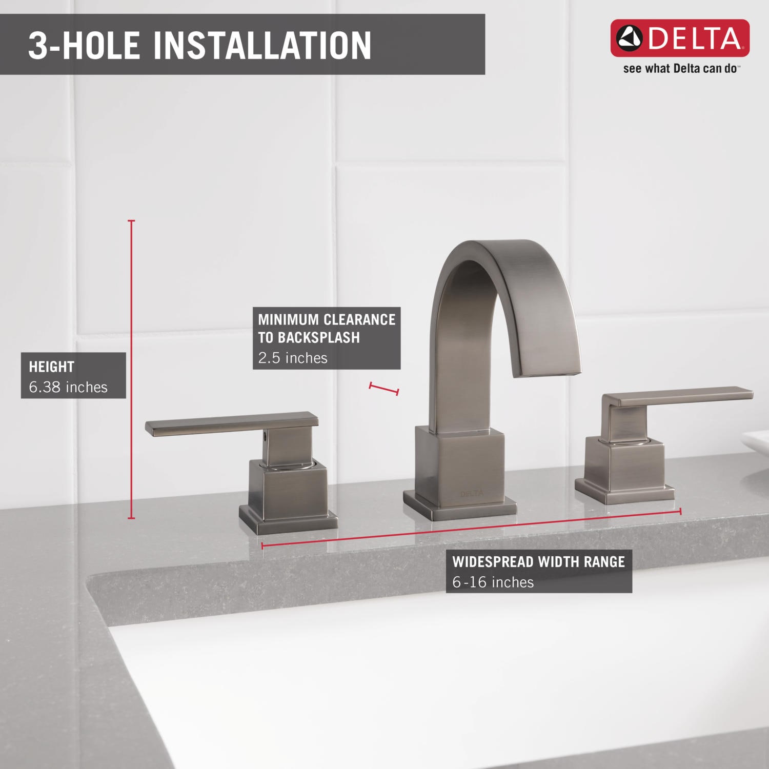 Delta 3553LF-SS Lavatory-Faucets - View #4