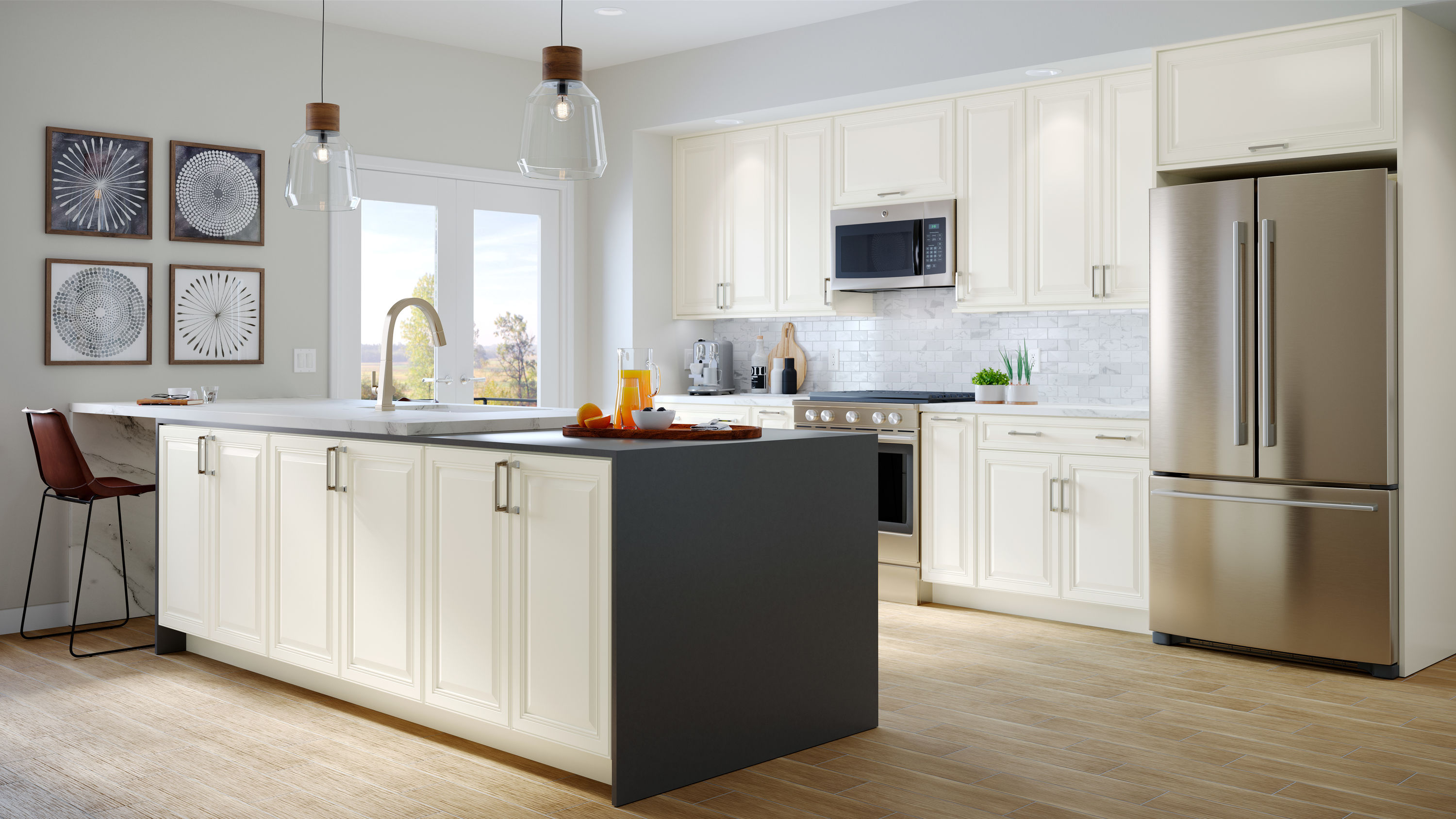 allen + roth 407DW Cabinets-Kitchen - View #5