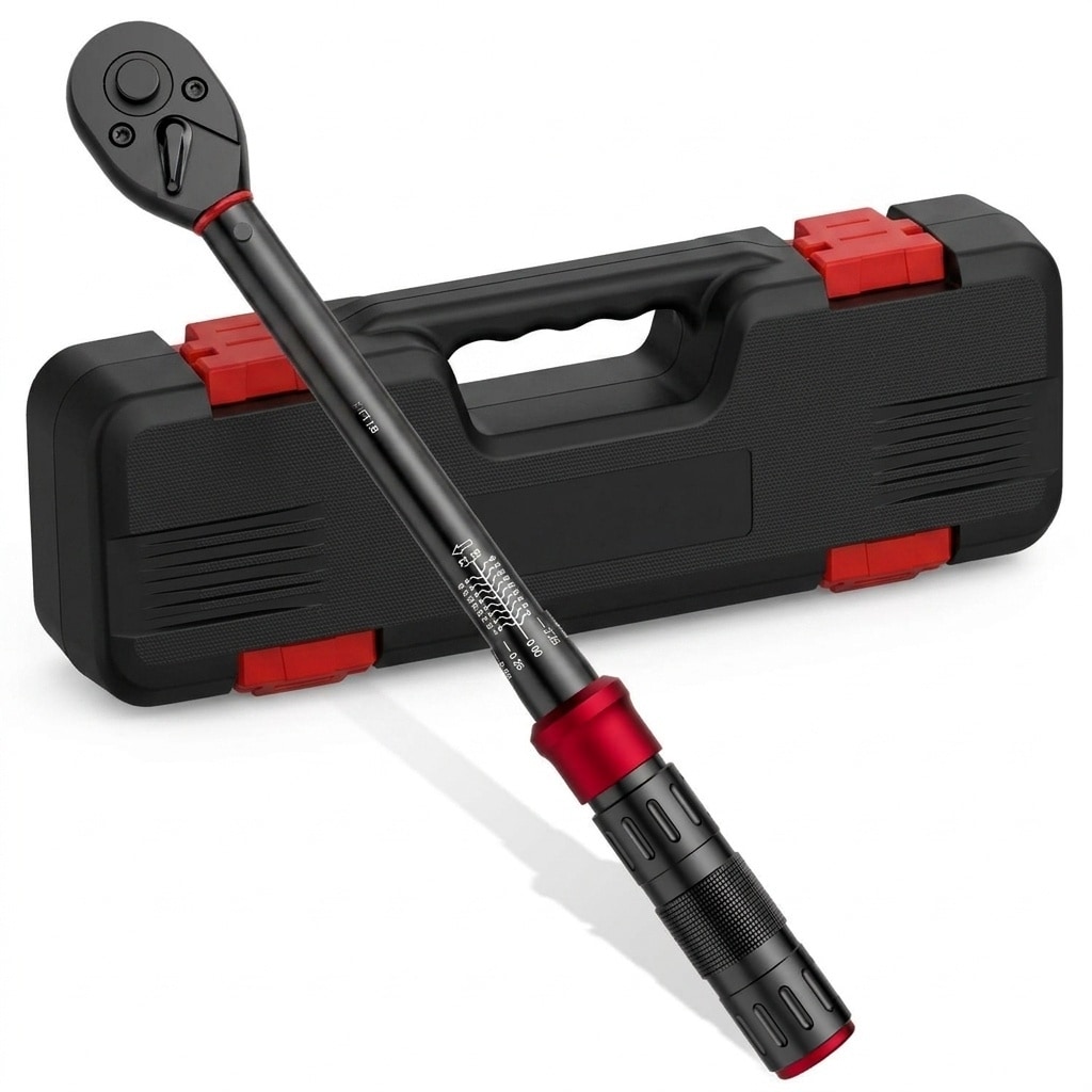 Avid Power 38 Inch Click Torque Wrench 545 Ft Lb Dual Direction Adjustable 72 Tooth High Accuracy For Bike Repair