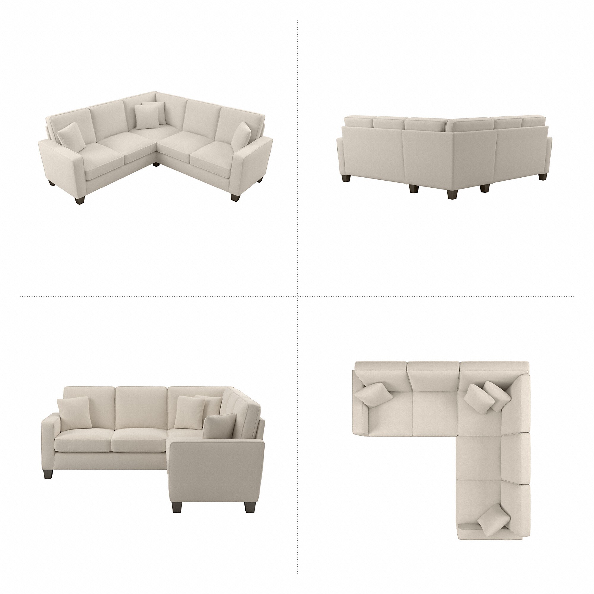 Bush Furniture SNY86SCRH-03K Sofas-Loveseats - View #4