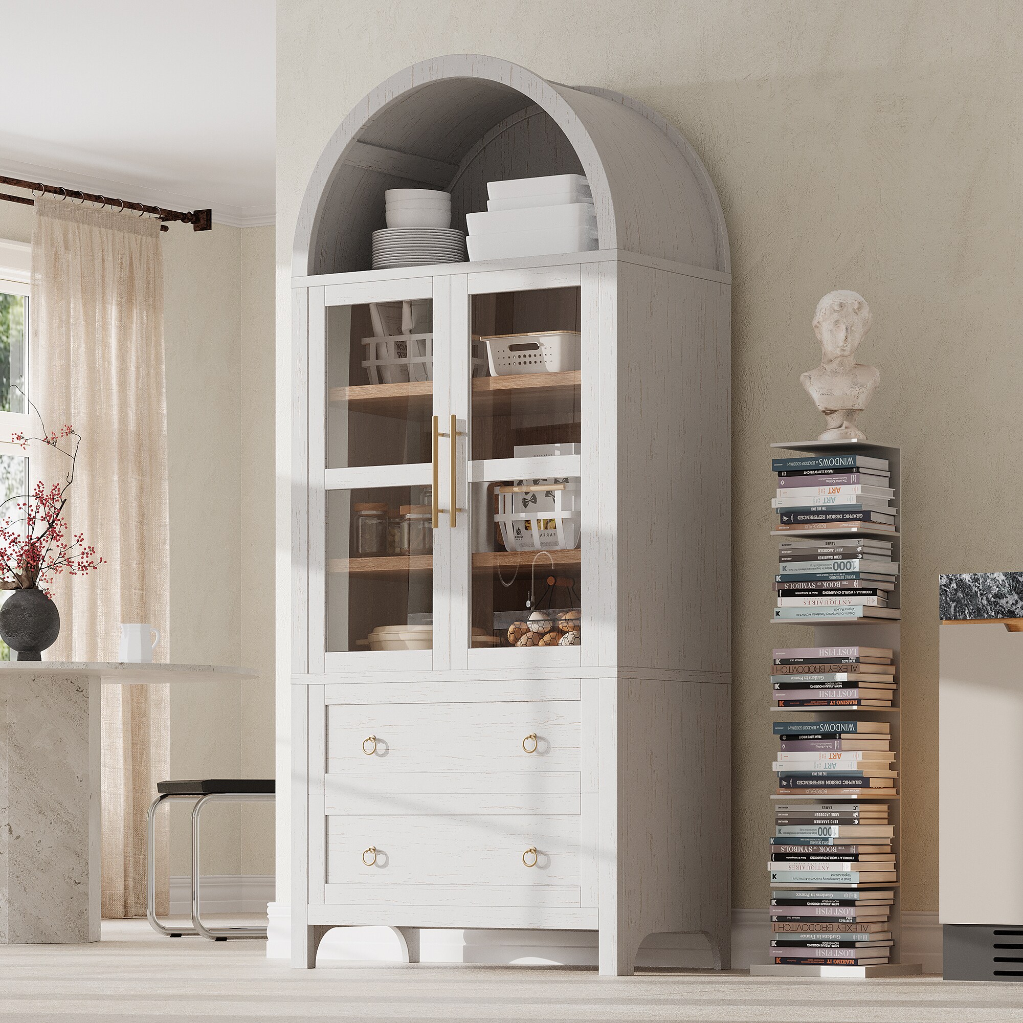 SINOFURN SYC160035GY Dining-Kitchen-Storarge - View #8