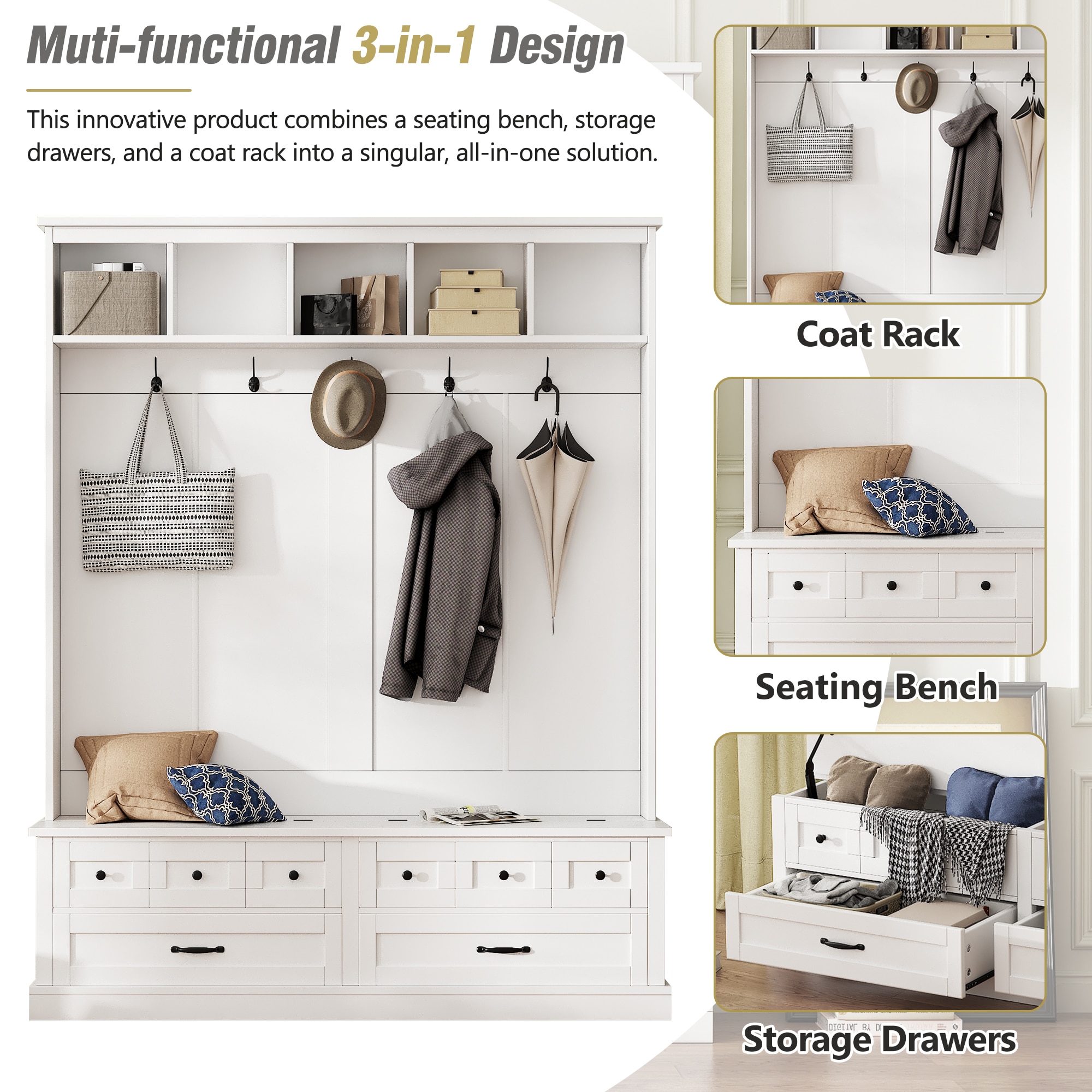 ModernLuxe N721P234409K Coatrack-Stands-Pedestals - View #4