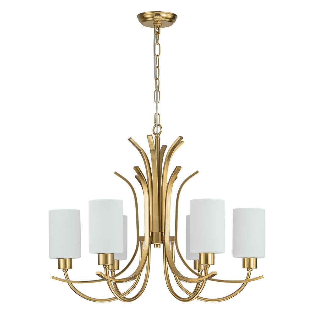 HUOKU Alma 3 -Light Black Modern/contemporary For Use in Bedrooms, Dining Rooms, Foyers, Kitchens, Living Rooms Chandelier