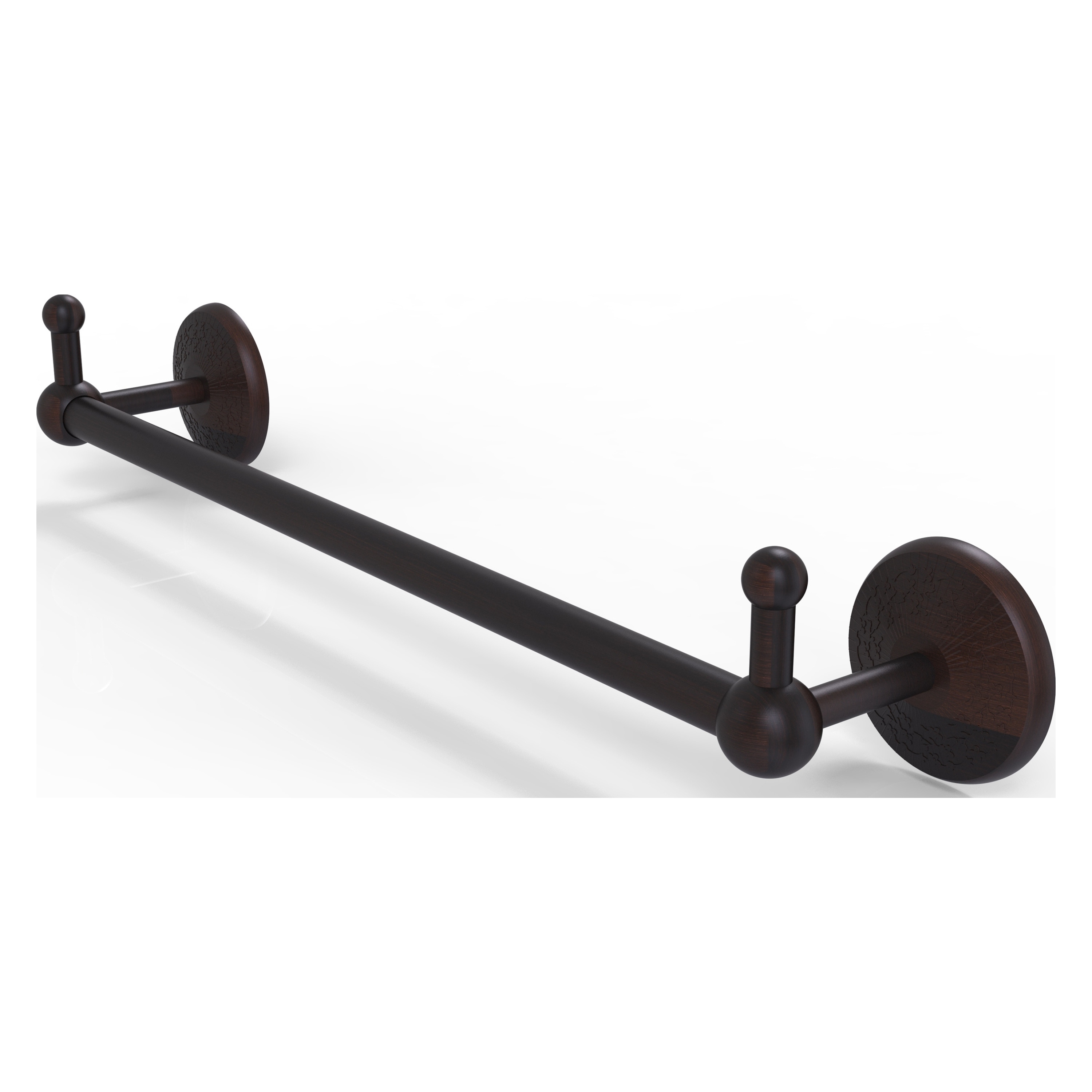 Allied Brass PMC-41-36-PEG-VB Prestige Monte Carlo 36-in Venetian Bronze Wall mount Single Towel Bar