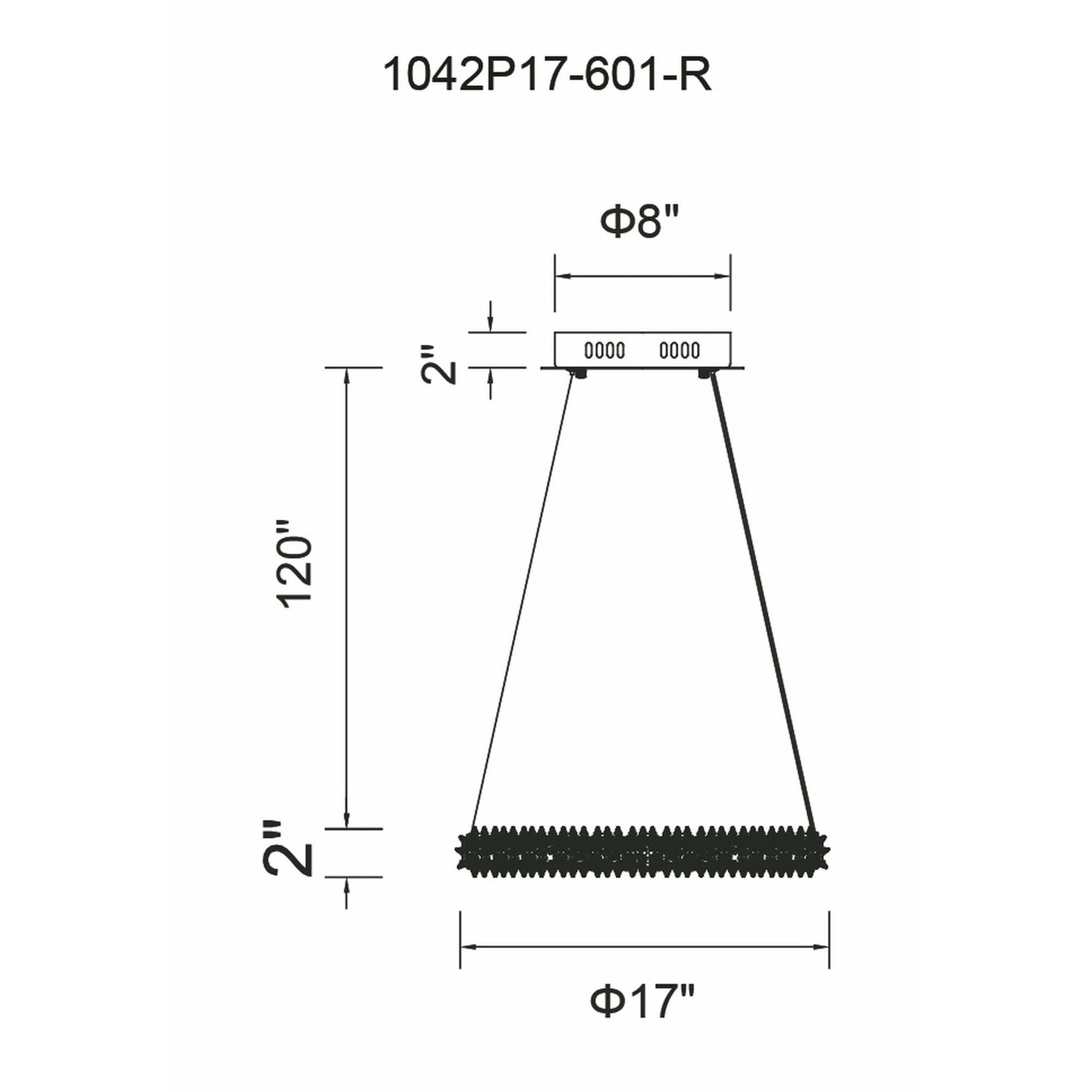 CWI Lighting 1042P17-601-R b090015 - View #7