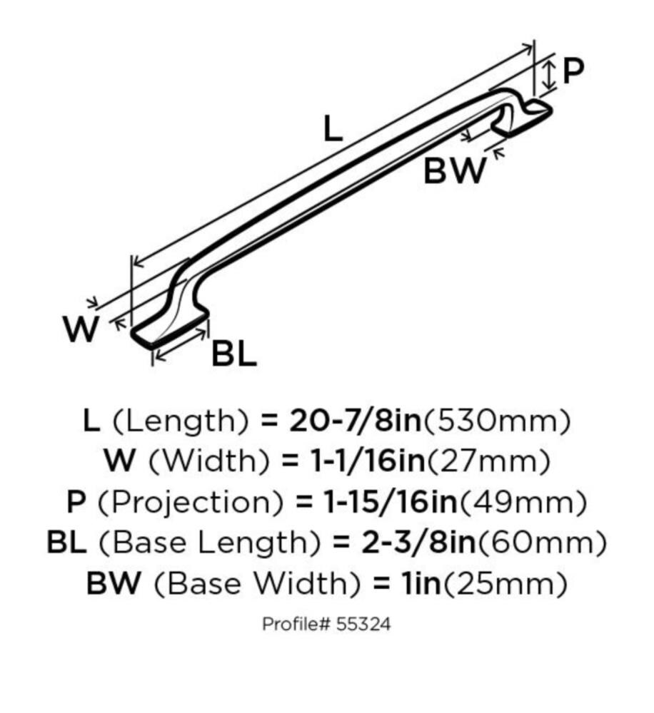 Amerock 1853566 Cabinet-Pulls - View #5
