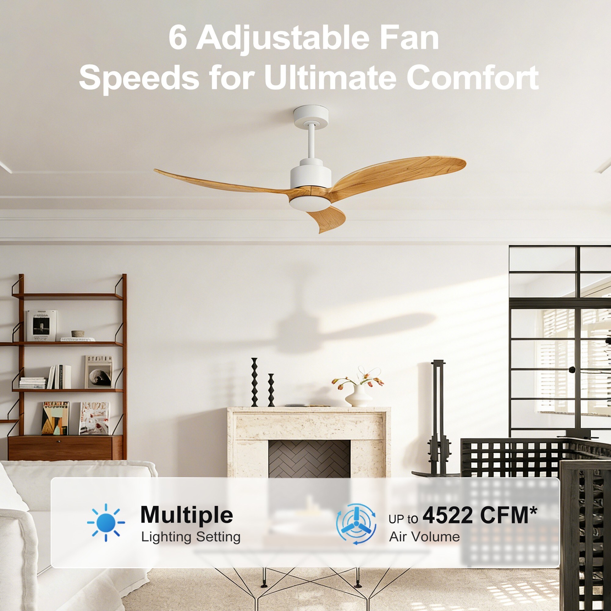 ToolCat SF1-41-YT Ceiling-Fans - View #6