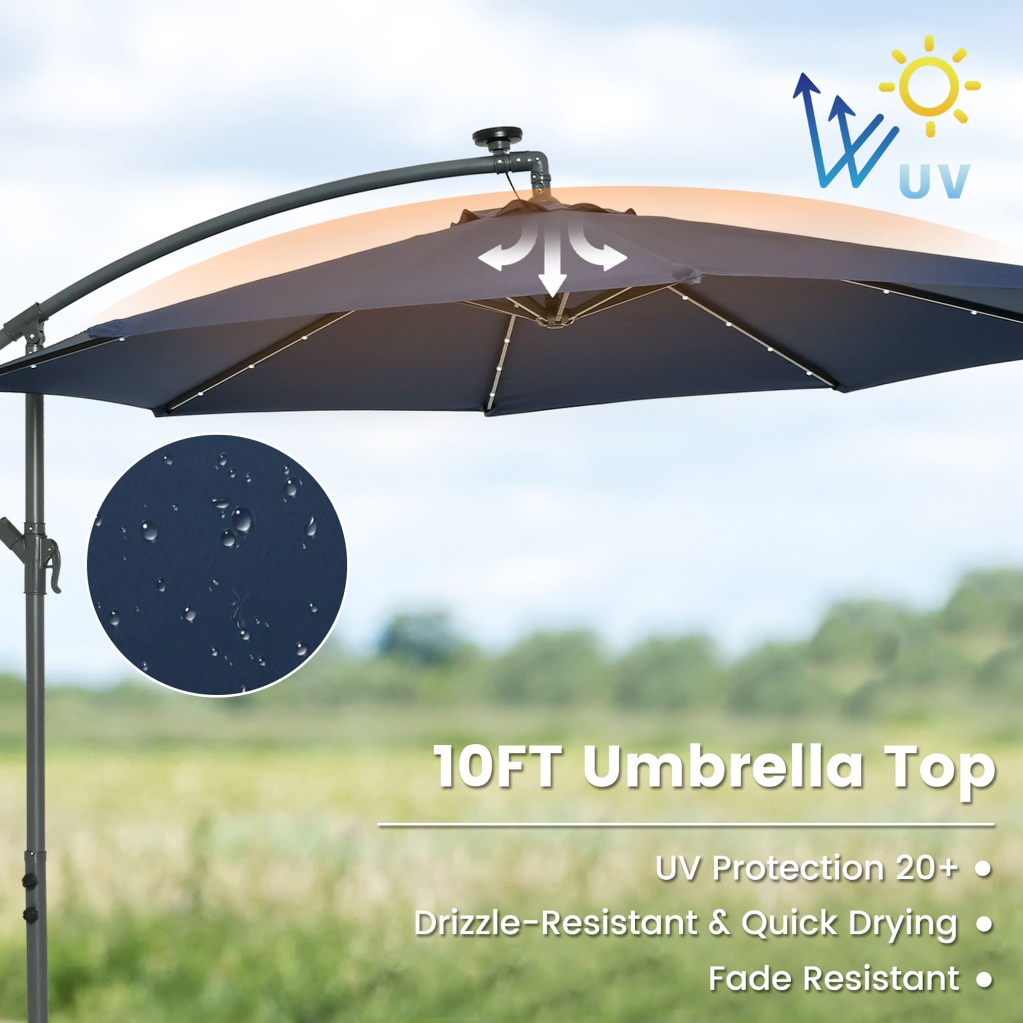 Costway NP11133NY Umbrellas-2 - View #3